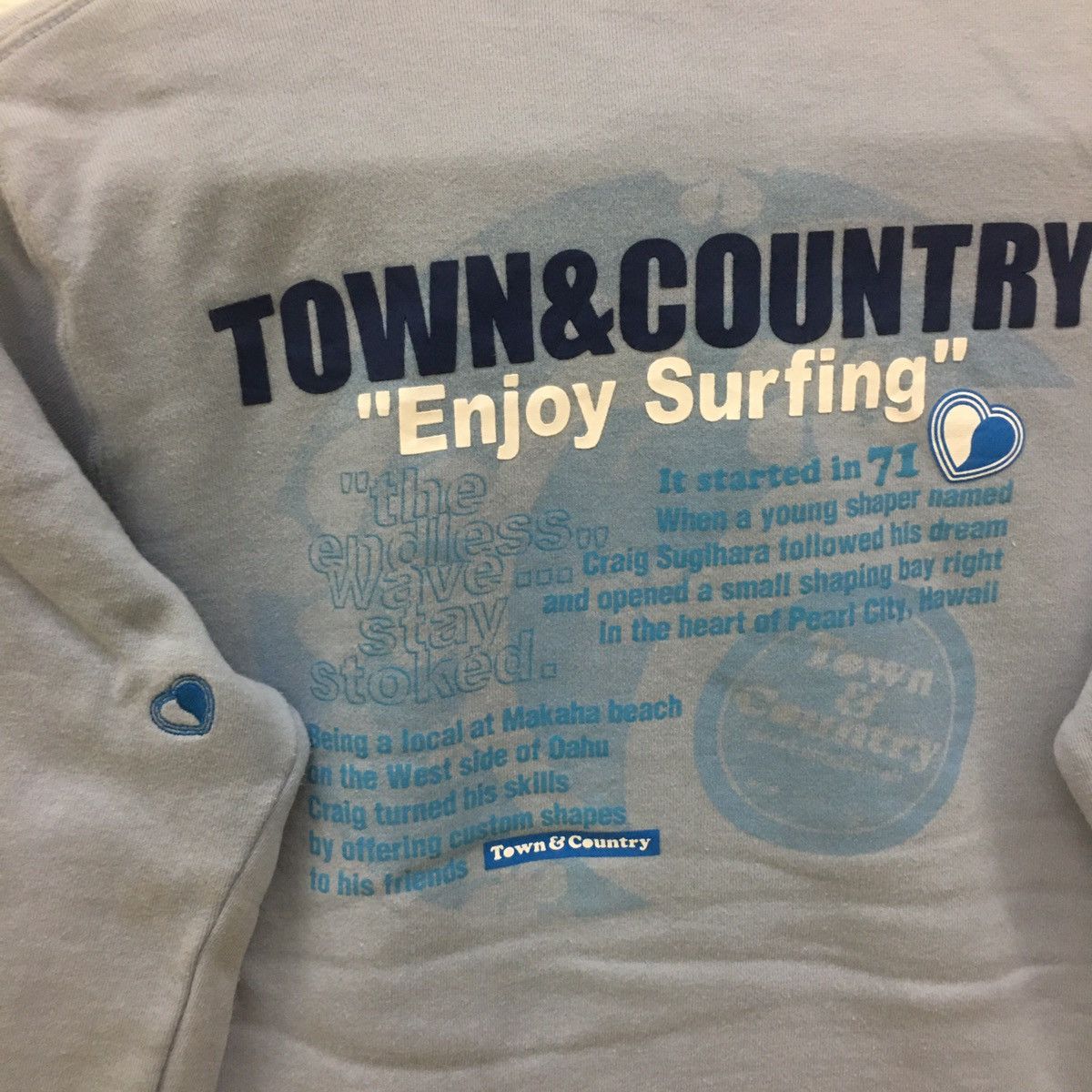 Vintage Vintage Town And County CrewNeck Sweatshirt Biglogo Size US S / EU 44-46 / 1 - 8 Thumbnail