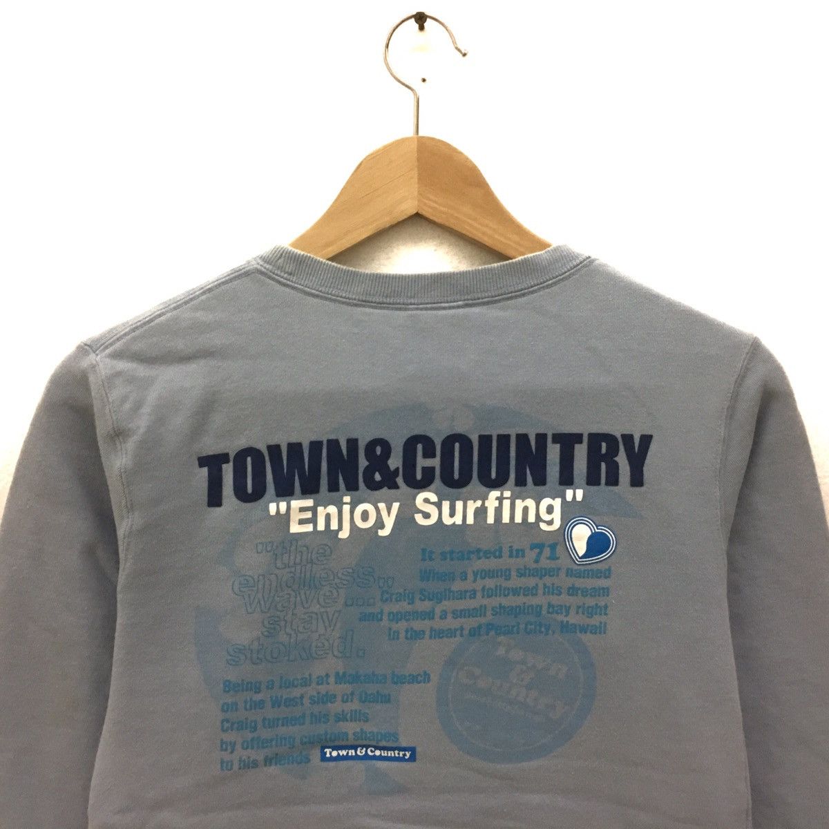 Vintage Vintage Town And County CrewNeck Sweatshirt Biglogo Size US S / EU 44-46 / 1 - 5 Thumbnail