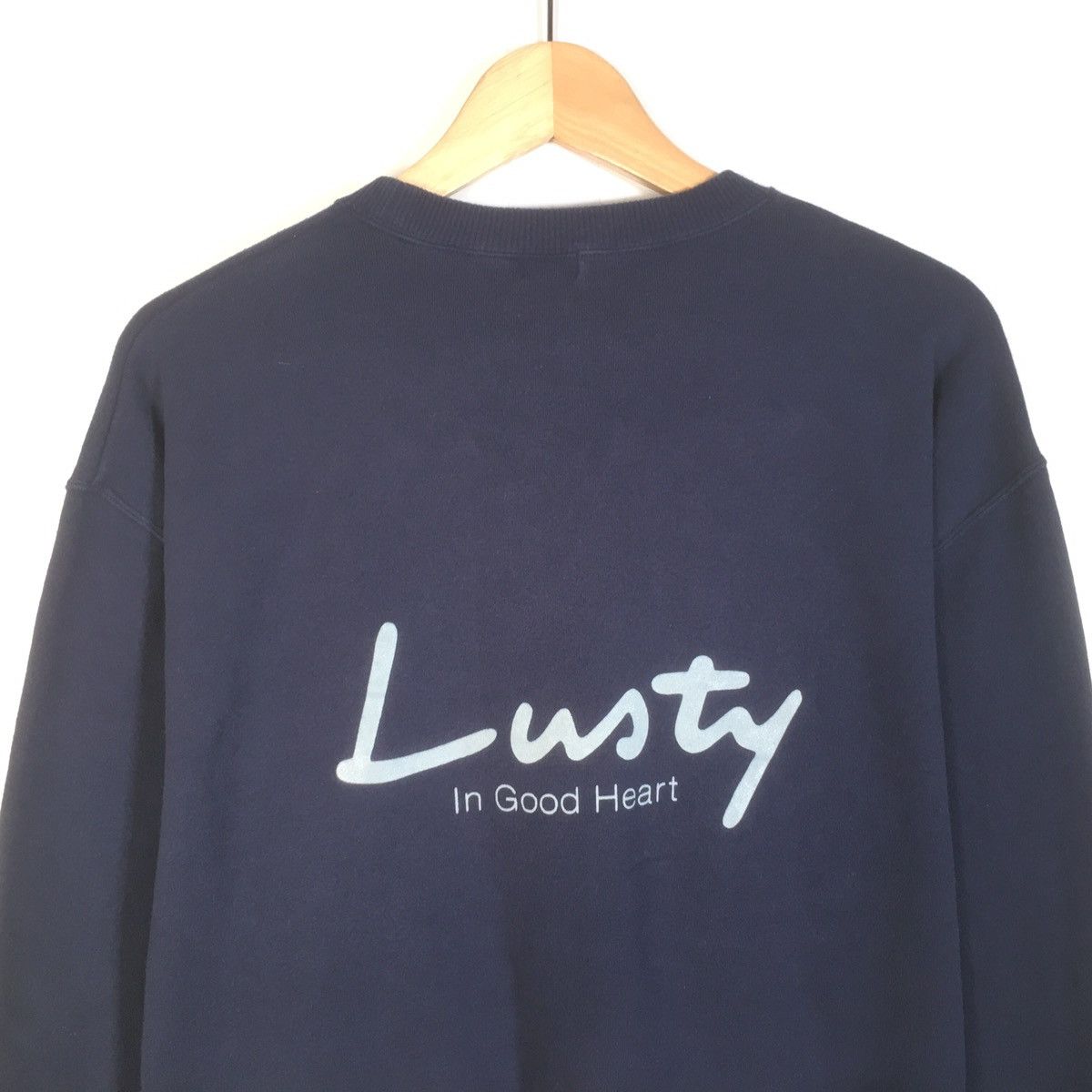 Japanese Brand × Vintage Vintage Lusty Sweatshirt CrewNeck Size US M / EU 48-50 / 2 - 3 Thumbnail