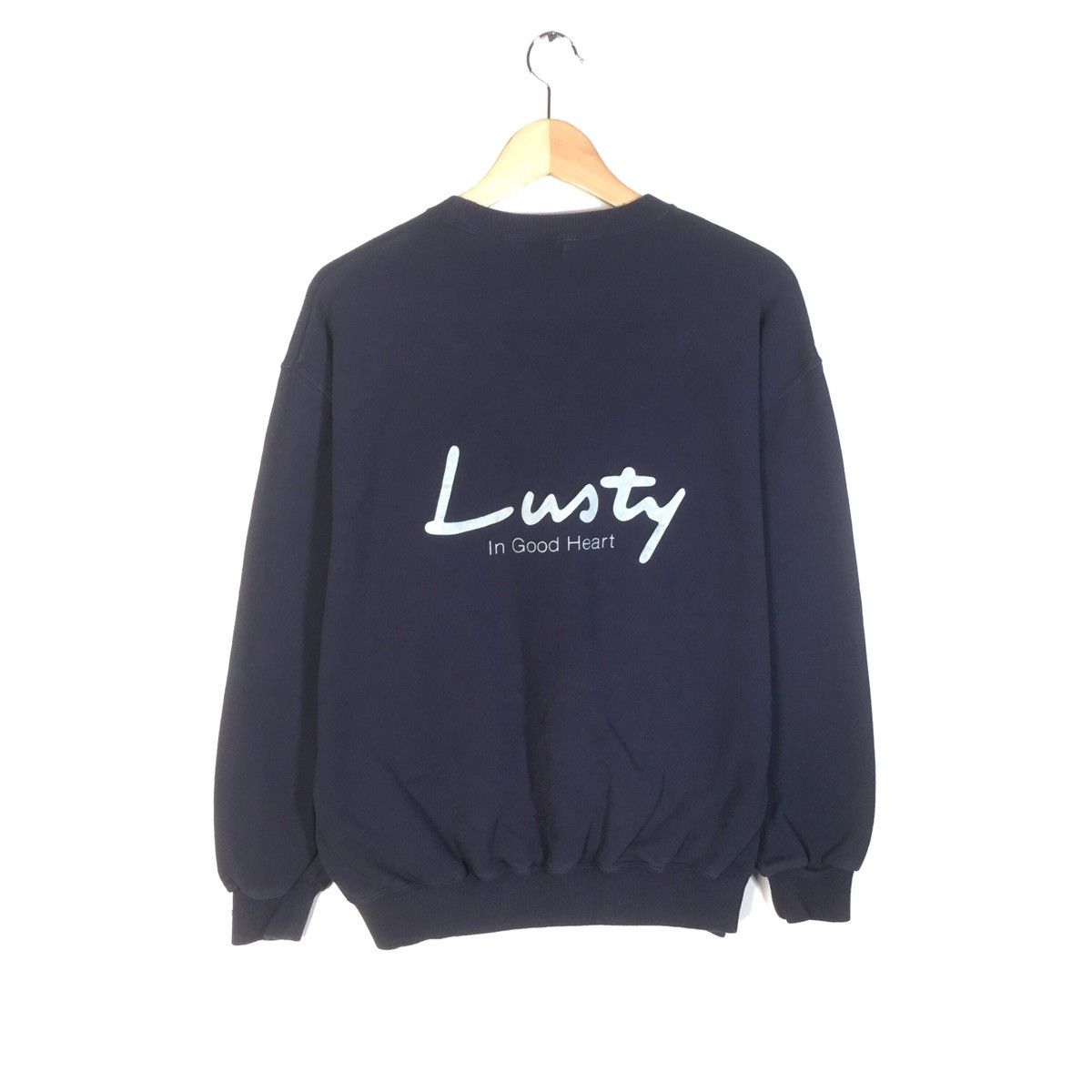 Japanese Brand × Vintage Vintage Lusty Sweatshirt CrewNeck Size US M / EU 48-50 / 2 - 1 Thumbnail