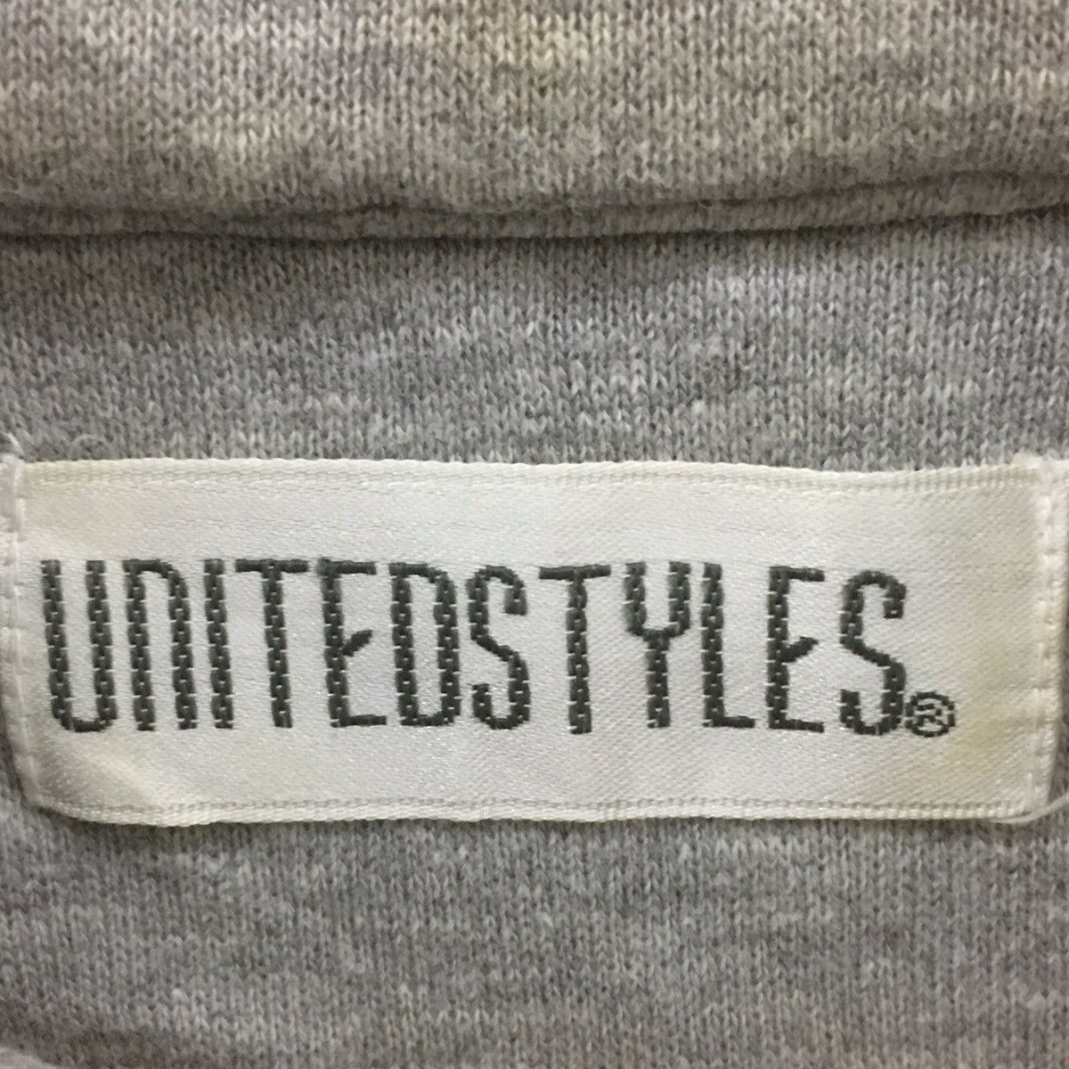 Japanese Brand × Vintage Vintage United Styles Half Button Sweatshirt Size US M / EU 48-50 / 2 - 7 Thumbnail