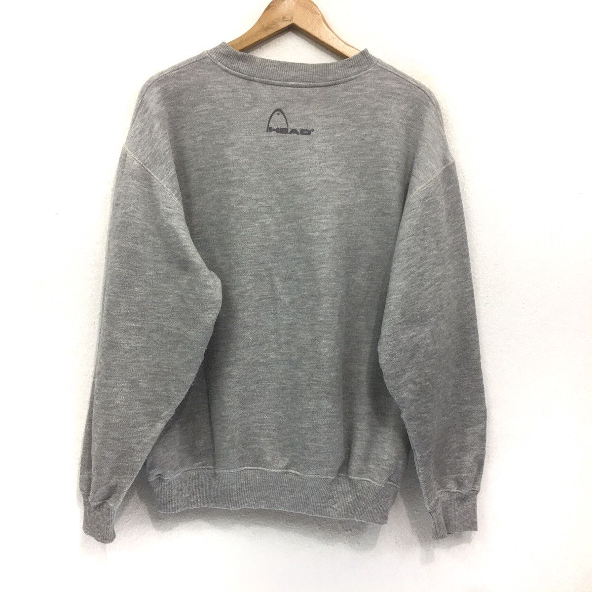 Vintage Head Sweatshirt Big Logo Spellout HEAD Sweaters Pullover Size US L / EU 52-54 / 3 - 4 Thumbnail