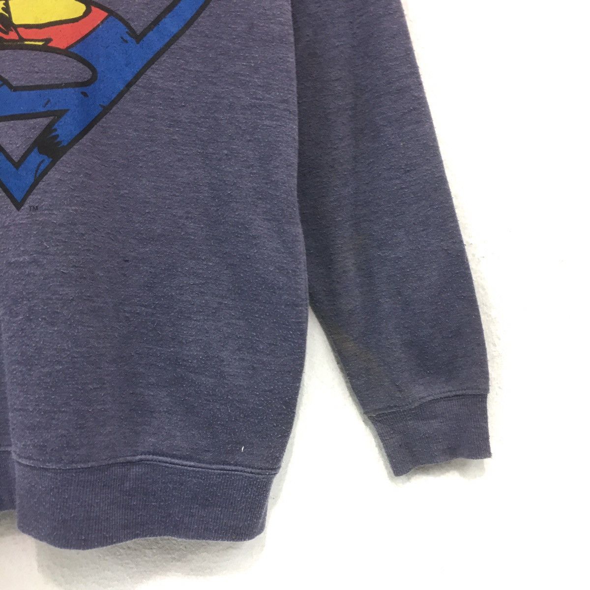 DC Comics × Marvel Comics × Warner Bros Superman Sweatshirt Hoodie Biglogo Superman Marvel Pullover Size US XXS / EU 40 - 4 Thumbnail