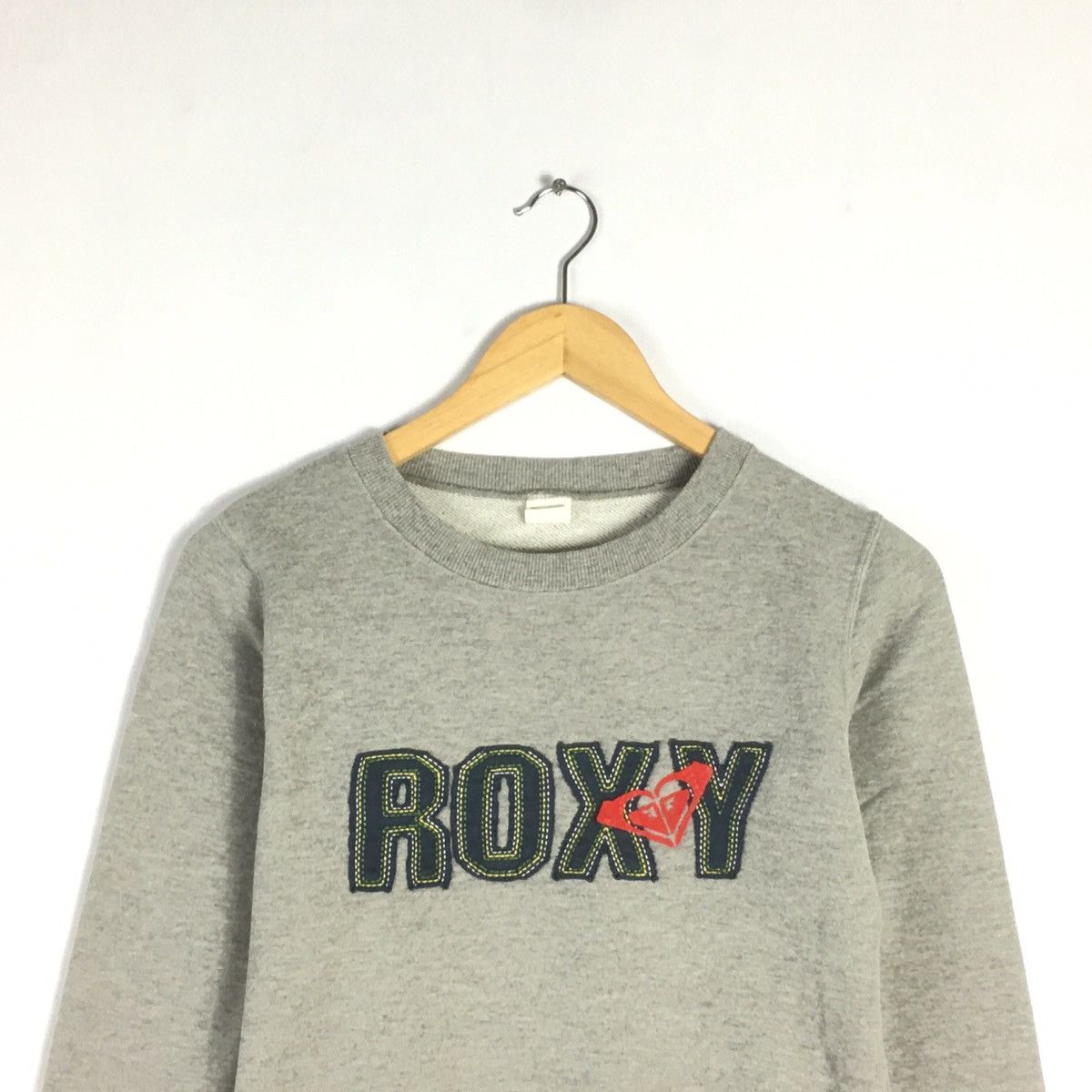 Japanese Brand Roxy Sweatshirt Biglogo Spellout Roxy Women Style Size ONE SIZE - 3 Thumbnail