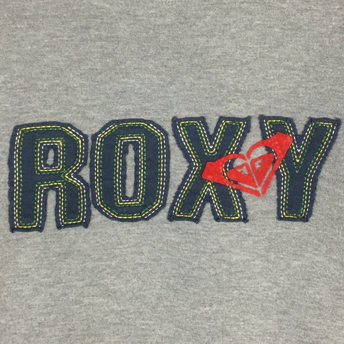 Japanese Brand Roxy Sweatshirt Biglogo Spellout Roxy Women Style Size ONE SIZE - 2 Thumbnail