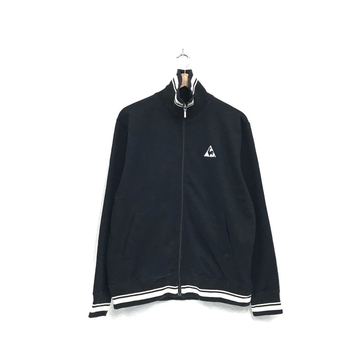 Le Coq Sportif × Vintage Le Coq Sportif Zipper Up Sweatshirt Size US M / EU 48-50 / 2 - 2 Thumbnail