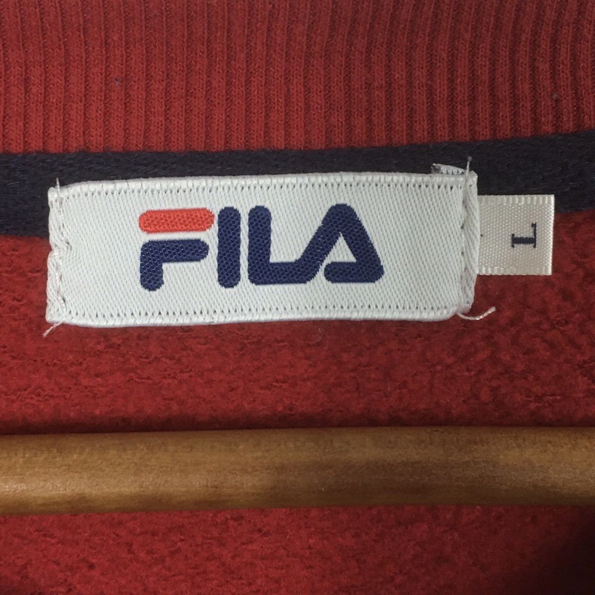 Fila × Vintage Vintage Fila Crew Neck Fila Big Logo Fila Sweatshirt Size US M / EU 48-50 / 2 - 6 Thumbnail