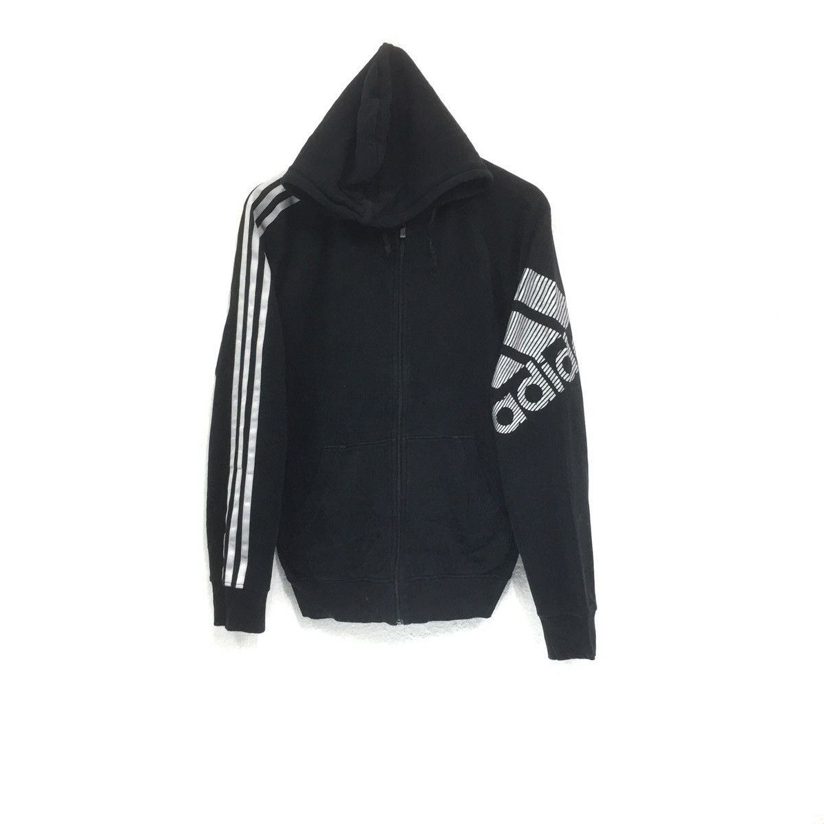 Adidas Adidas Sweatshirt Hoodie Biglogo Spellout Adidas Sweater Size US M / EU 48-50 / 2 - 1 Thumbnail