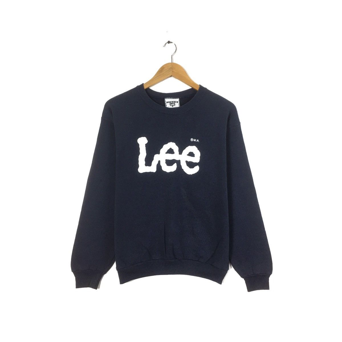 Lee × Vintage Vintage Lee CrewNeck Lee Sweatshirt Lee Biglogo Size US S / EU 44-46 / 1 - 1 Thumbnail