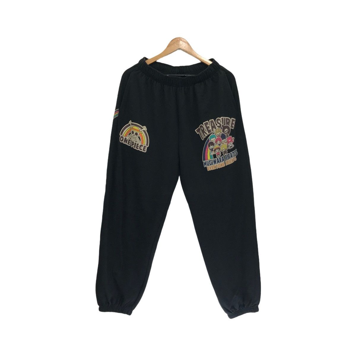 Japanese Brand × One Piece One Piece Sweatpants Size US 31 - 2 Thumbnail