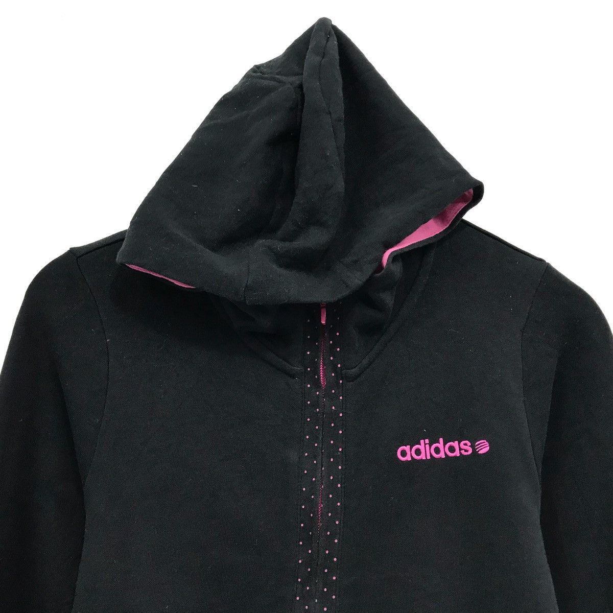Adidas × Vintage Vintage Adidas Hoodie Sweatshirt Size US S / EU 44-46 / 1 - 2 Thumbnail