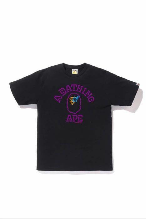 Bape SALE🔥 BAPE Neon Sign College Tee Black Size US M / EU 48-50 / 2 - 1 Thumbnail