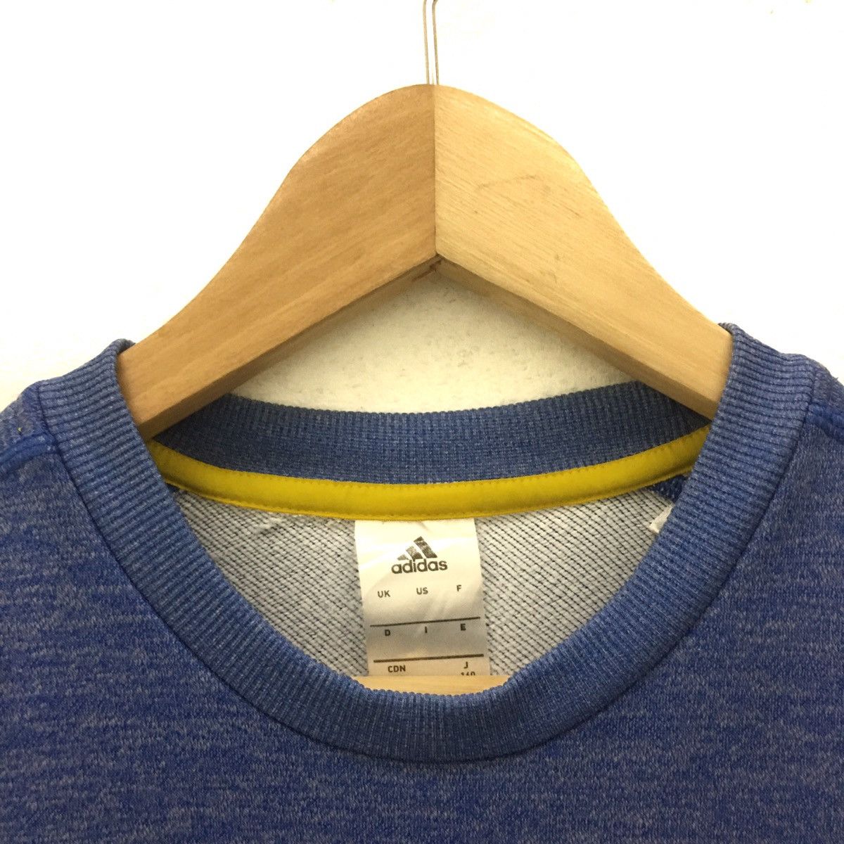 Adidas × Vintage Vintage Adidas Crewneck Adidas Three Stripes Adidas Trefoil Size US S / EU 44-46 / 1 - 4 Thumbnail