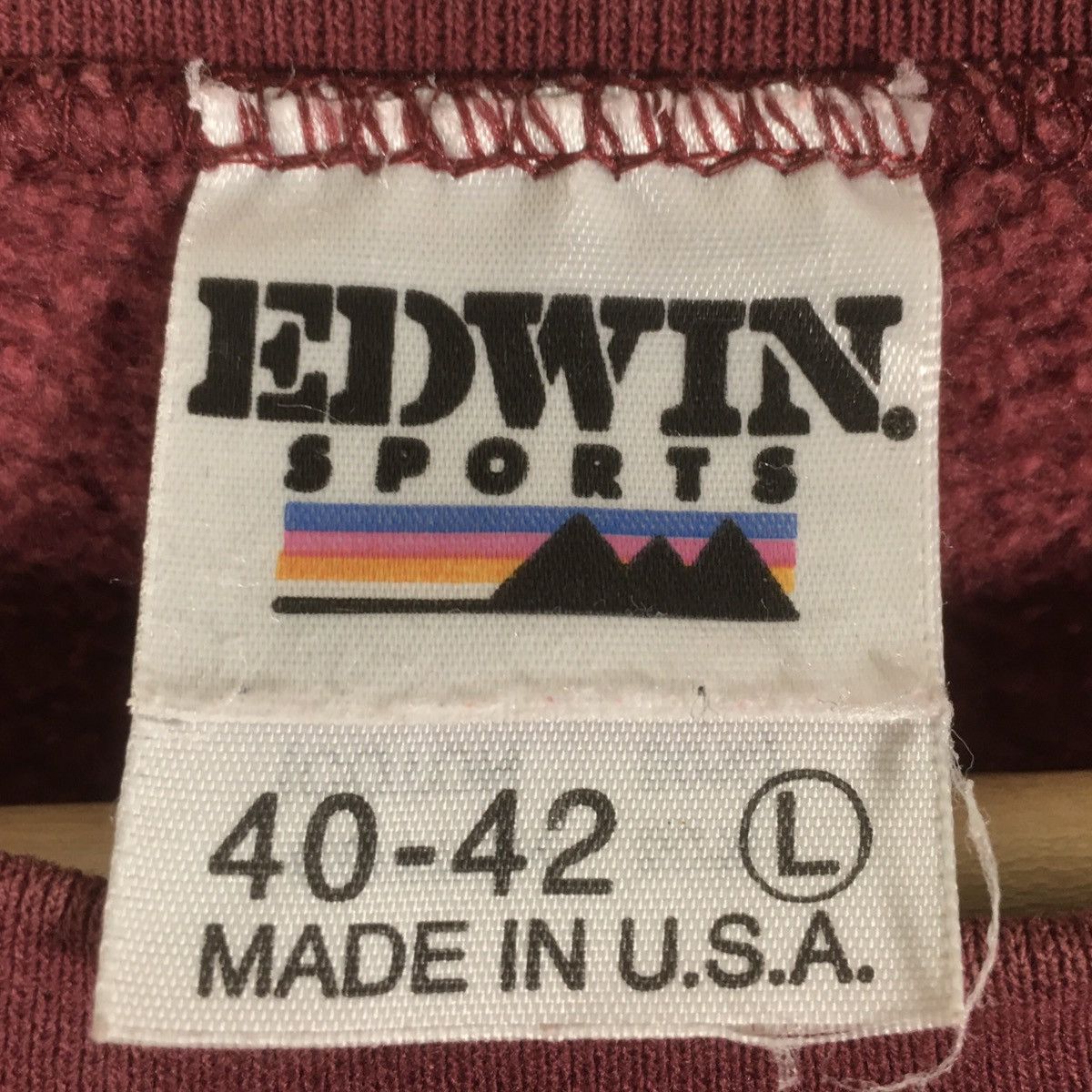 Edwin Vintage Edwin Sweatshirt Edwin Plain Edwin USA Size US M / EU 48-50 / 2 - 7 Thumbnail