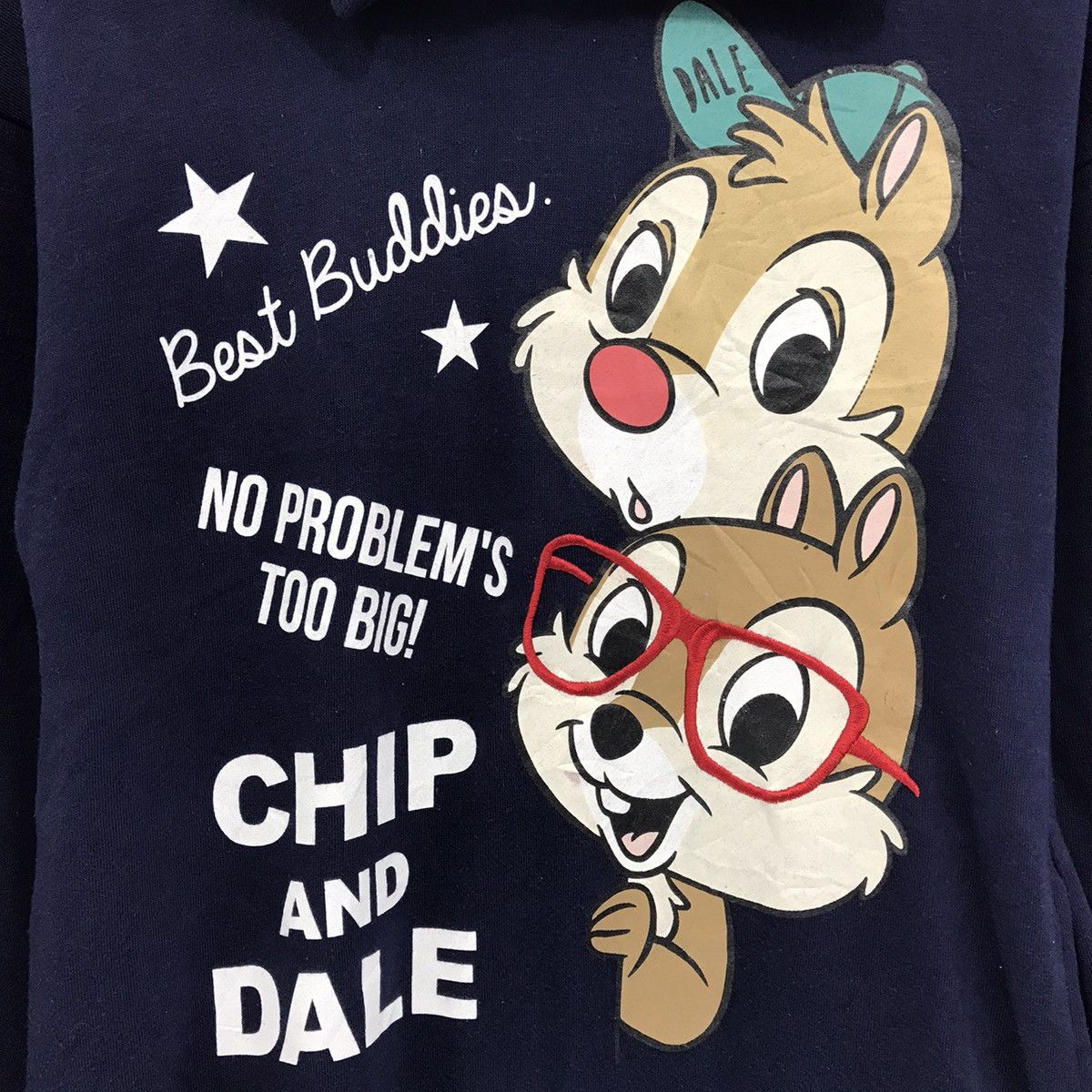 Cartoon Network × Disney Chip&Dale Sweatshirt Chipmunk Cartoon Characters Pullover Size US S / EU 44-46 / 1 - 4 Thumbnail