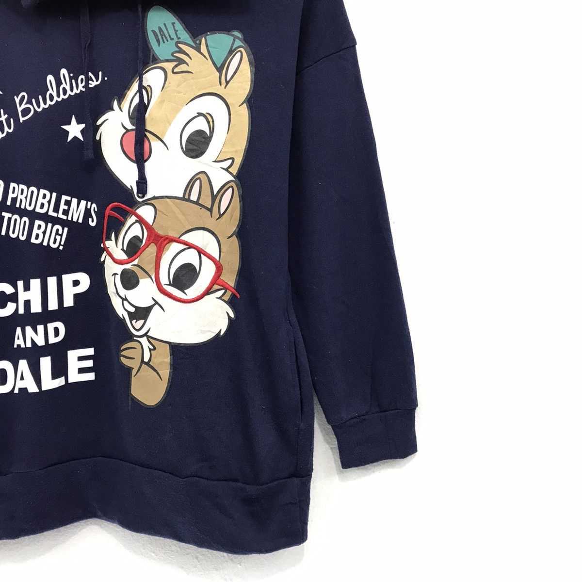 Cartoon Network × Disney Chip&Dale Sweatshirt Chipmunk Cartoon Characters Pullover Size US S / EU 44-46 / 1 - 3 Thumbnail