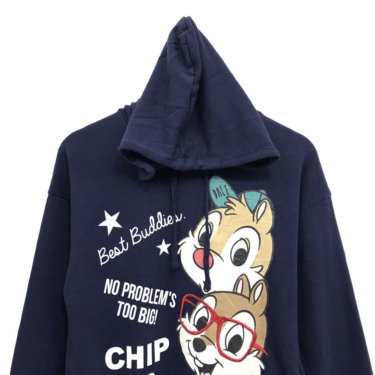 Cartoon Network × Disney Chip&Dale Sweatshirt Chipmunk Cartoon Characters Pullover Size US S / EU 44-46 / 1 - 2 Thumbnail