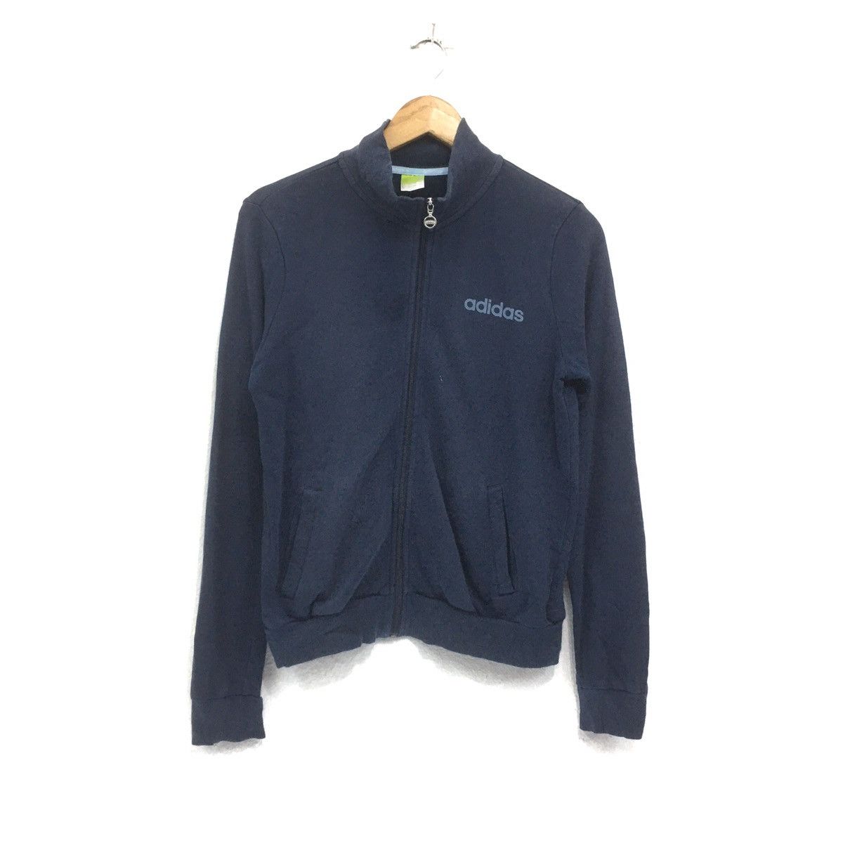 Adidas × Vintage Adidas Sweatshirt Adidas Zipper Up Adidas Sweater Size US M / EU 48-50 / 2 - 1 Thumbnail