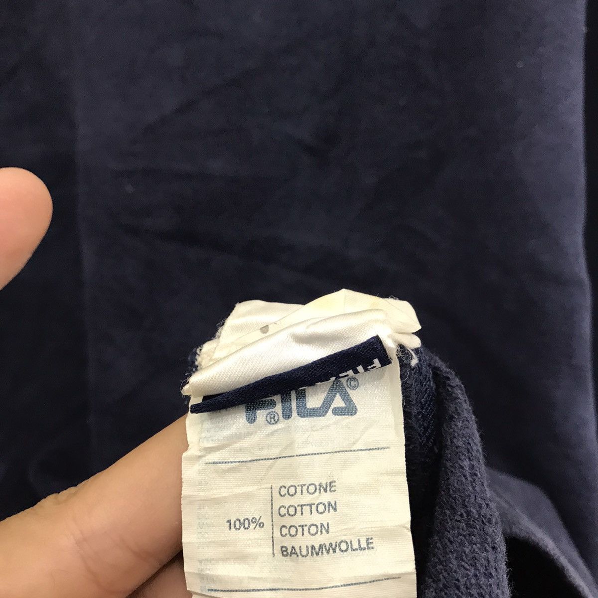 Fila × Japanese Brand Vintage Fila Sport Vneck Embroidered Logo Fila Size US L / EU 52-54 / 3 - 9 Thumbnail