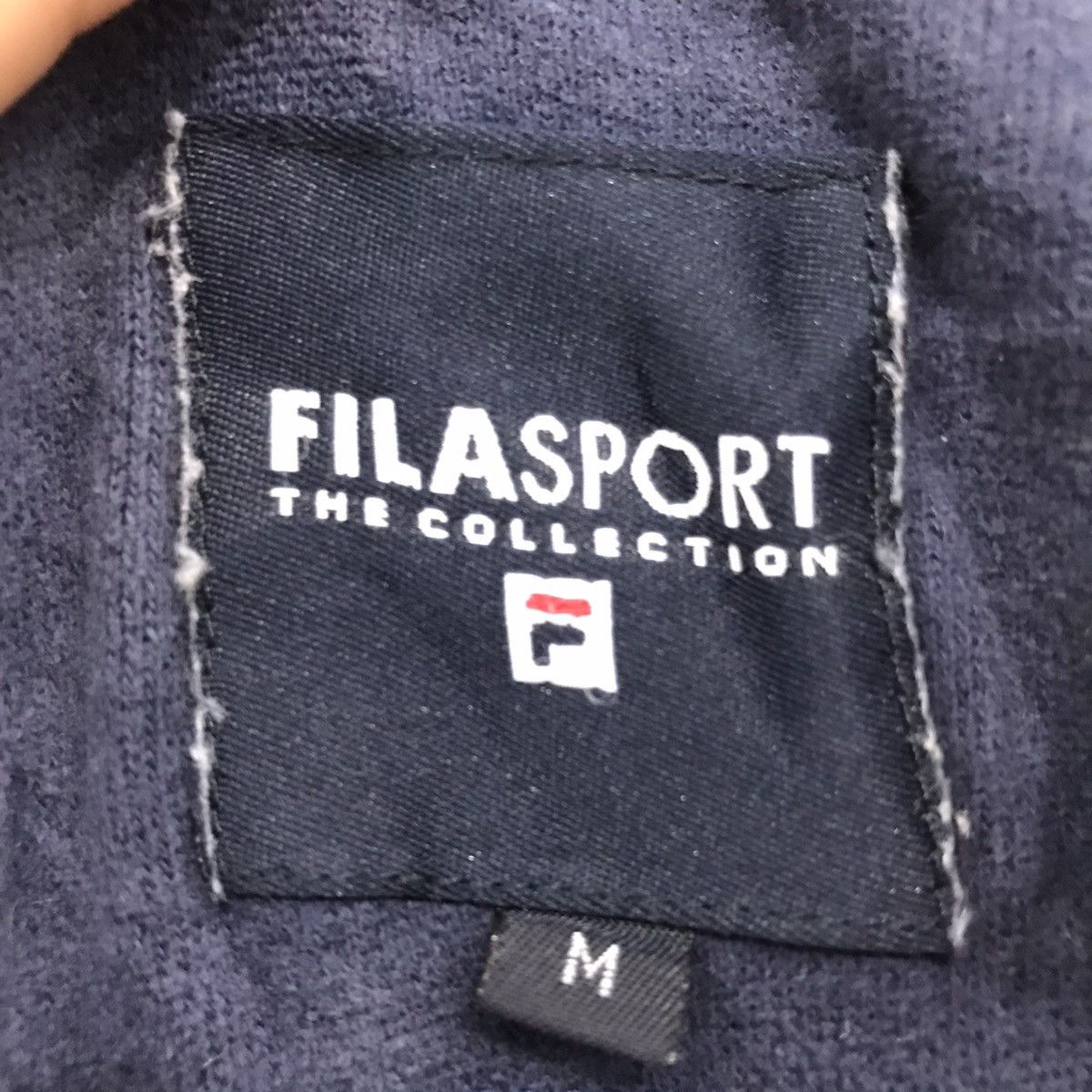 Fila × Japanese Brand Vintage Fila Sport Vneck Embroidered Logo Fila Size US L / EU 52-54 / 3 - 8 Thumbnail