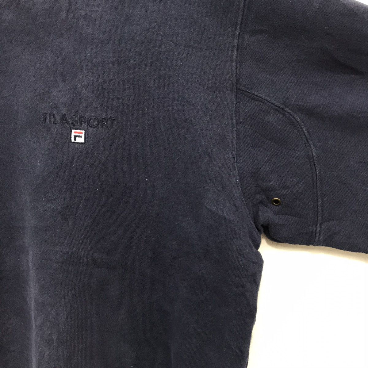 Fila × Japanese Brand Vintage Fila Sport Vneck Embroidered Logo Fila Size US L / EU 52-54 / 3 - 6 Thumbnail