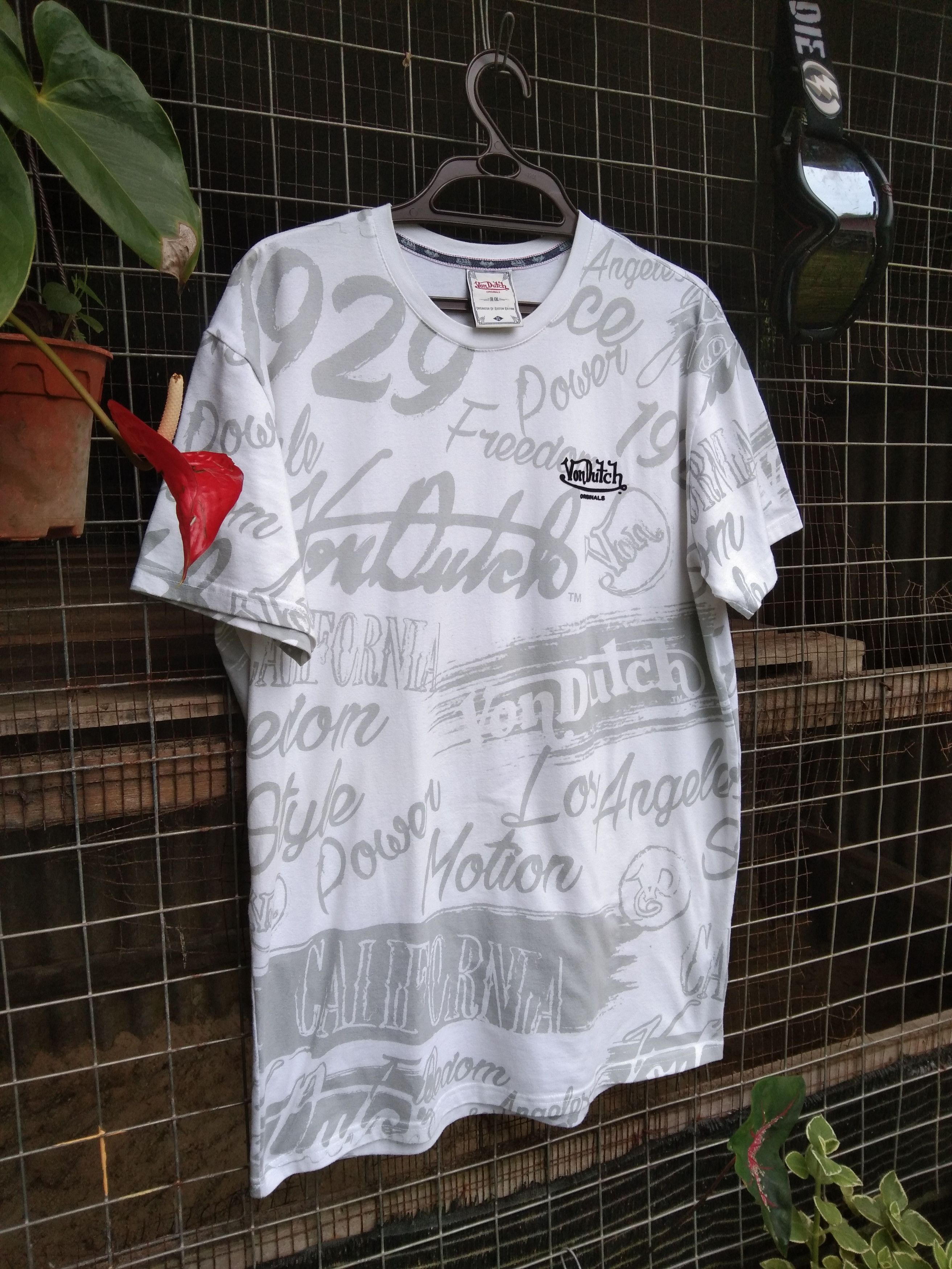 Von Dutch VON DUTCH AUTHENTIC ALL OVER PRINT 🔥RARE🔥T-SHIRT Size US L / EU 52-54 / 3 - 1 Thumbnail