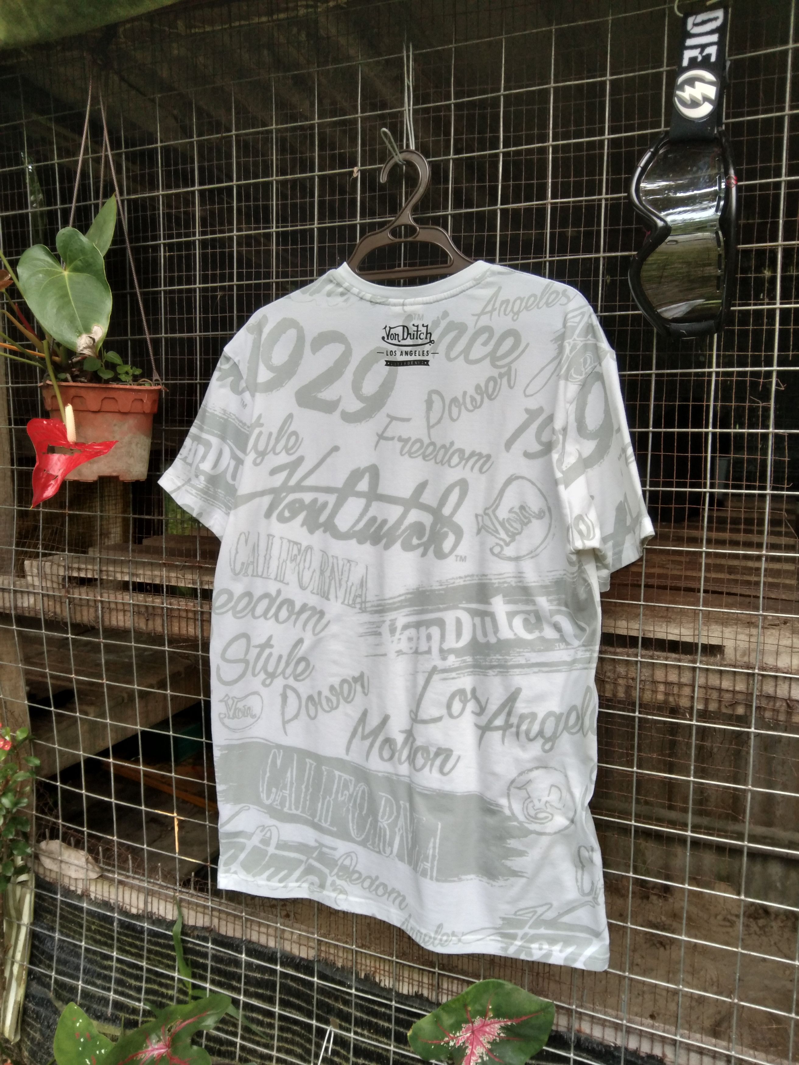 Von Dutch VON DUTCH AUTHENTIC ALL OVER PRINT 🔥RARE🔥T-SHIRT Size US L / EU 52-54 / 3 - 5 Thumbnail
