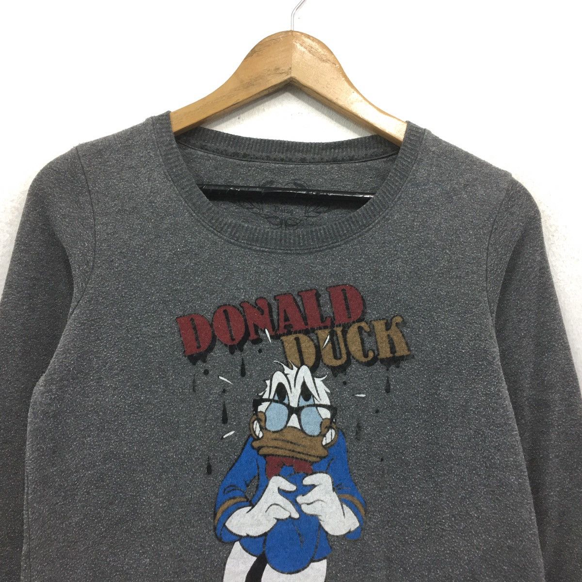 Cartoon Network × Disney Donald Duck Sweatshirt Crewneck BigLogo Spellout Donal Duck Size US S / EU 44-46 / 1 - 3 Thumbnail