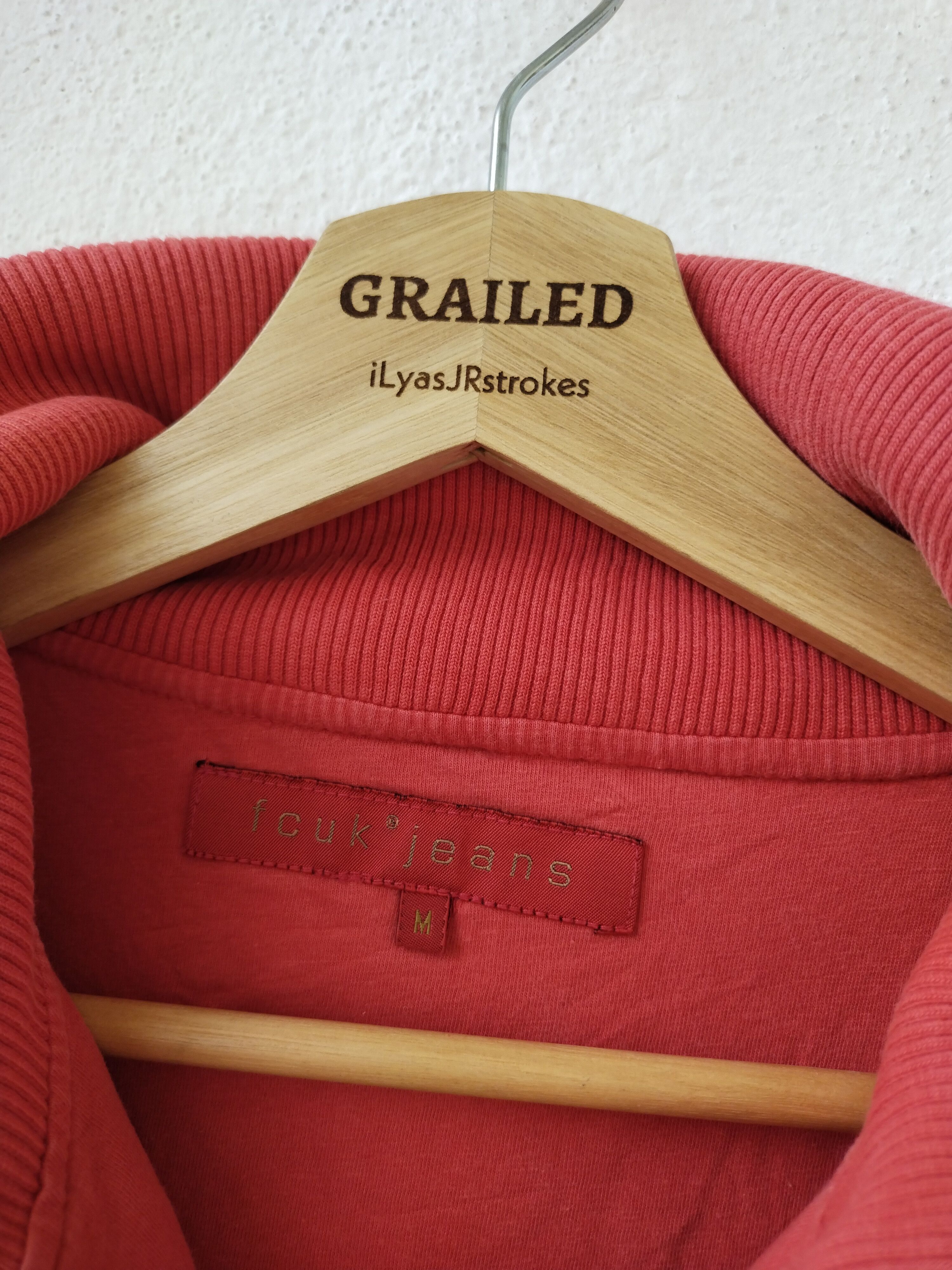 FCUK × French Connection × Vintage 🤝 Need urgently 🤝 FCUK Linen Strip Red Jacket Size US M / EU 48-50 / 2 - 16 Thumbnail