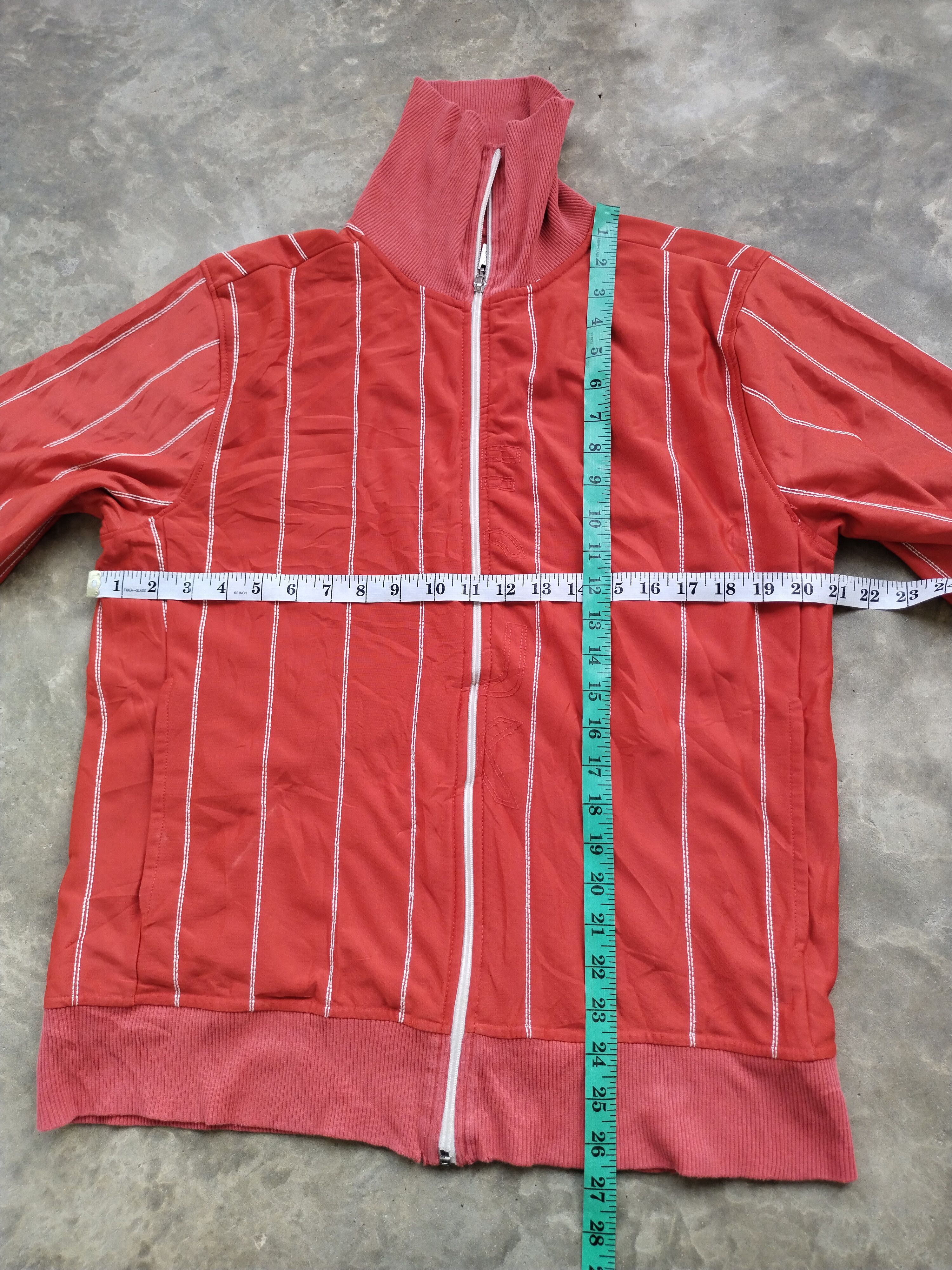 FCUK × French Connection × Vintage 🤝 Need urgently 🤝 FCUK Linen Strip Red Jacket Size US M / EU 48-50 / 2 - 15 Thumbnail