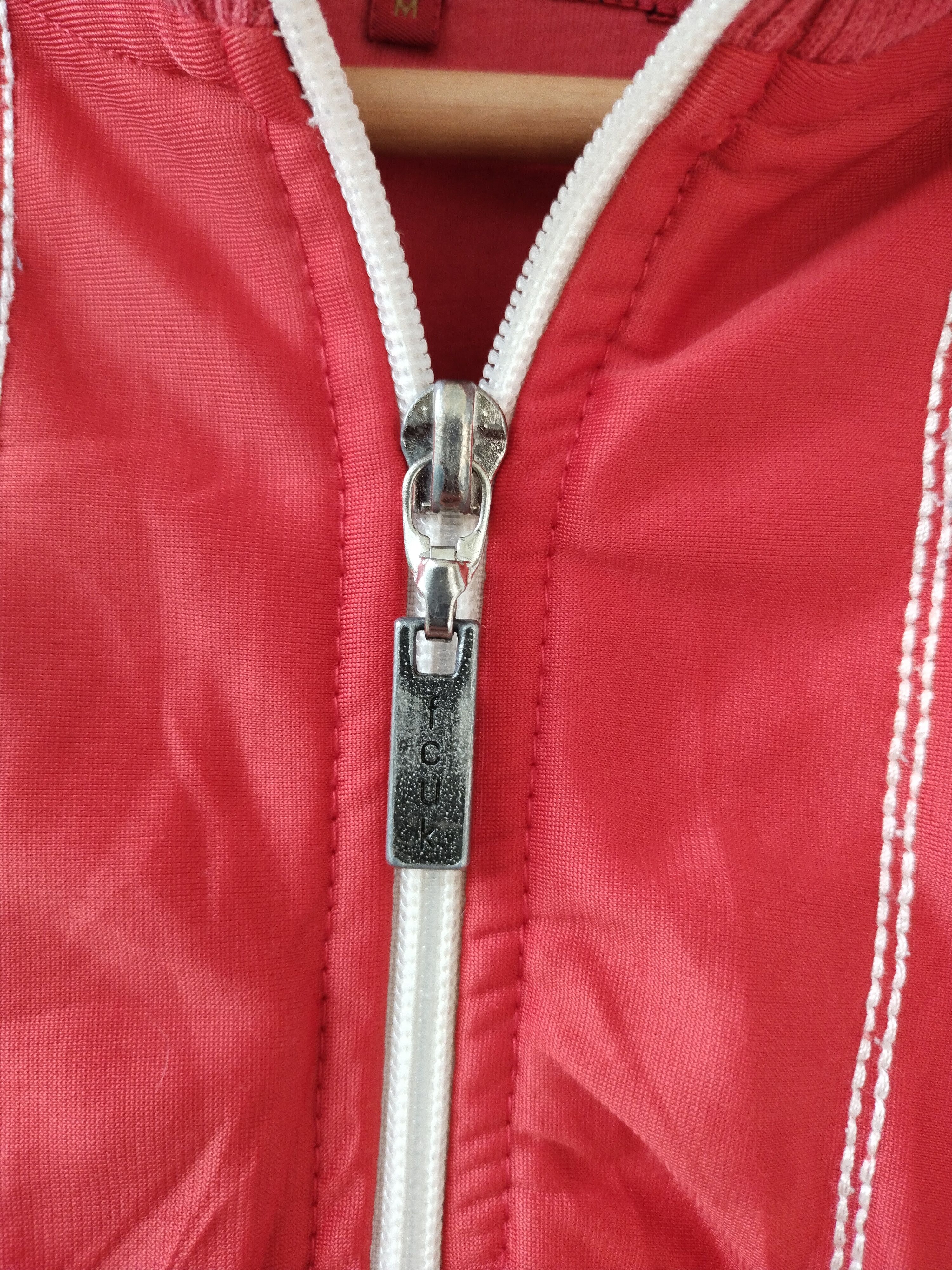 FCUK × French Connection × Vintage 🤝 Need urgently 🤝 FCUK Linen Strip Red Jacket Size US M / EU 48-50 / 2 - 6 Thumbnail