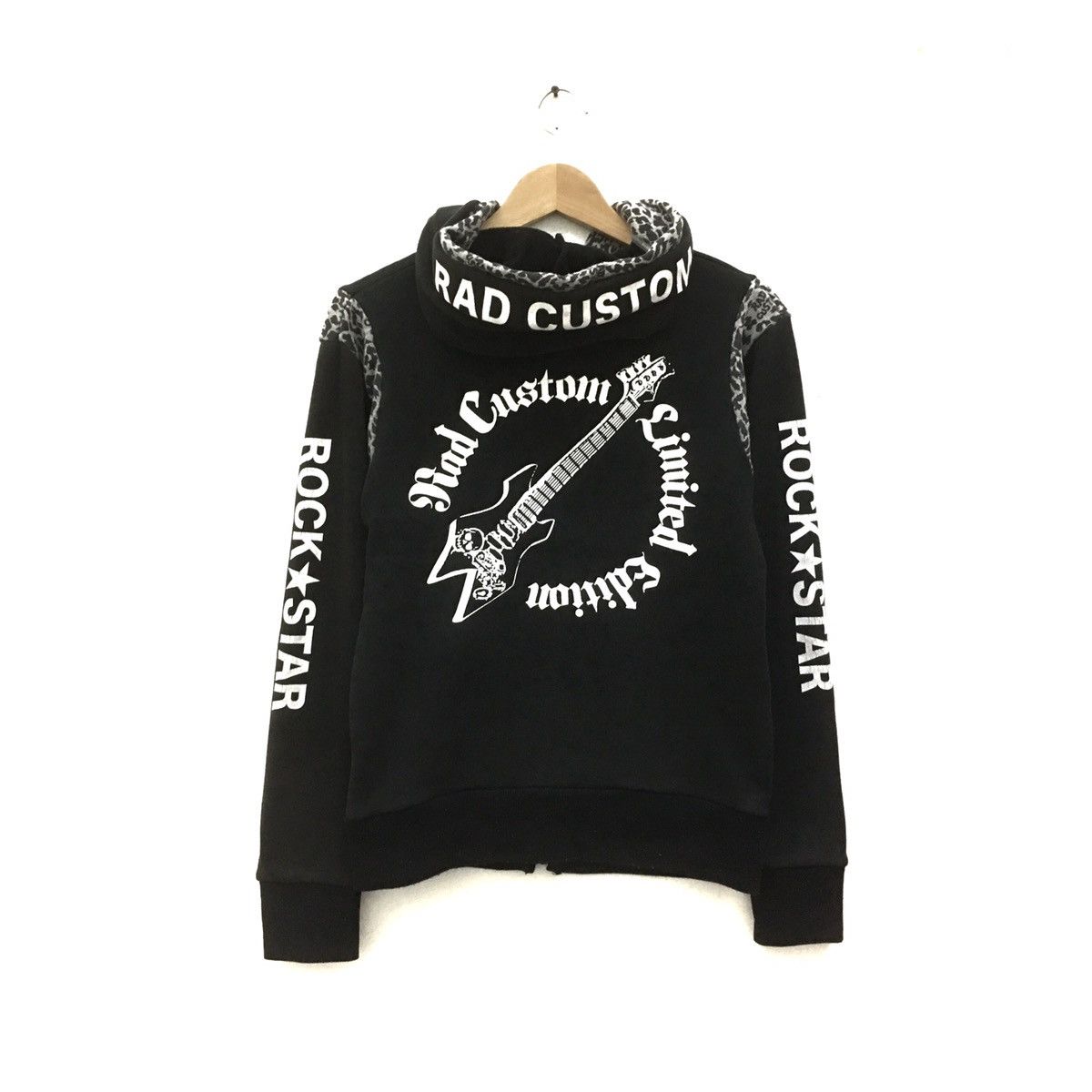 Band Tees × Vintage Vintage Special Edition Rad Custom Hoodie Rock Star Size US XS / EU 42 / 0 - 3 Thumbnail