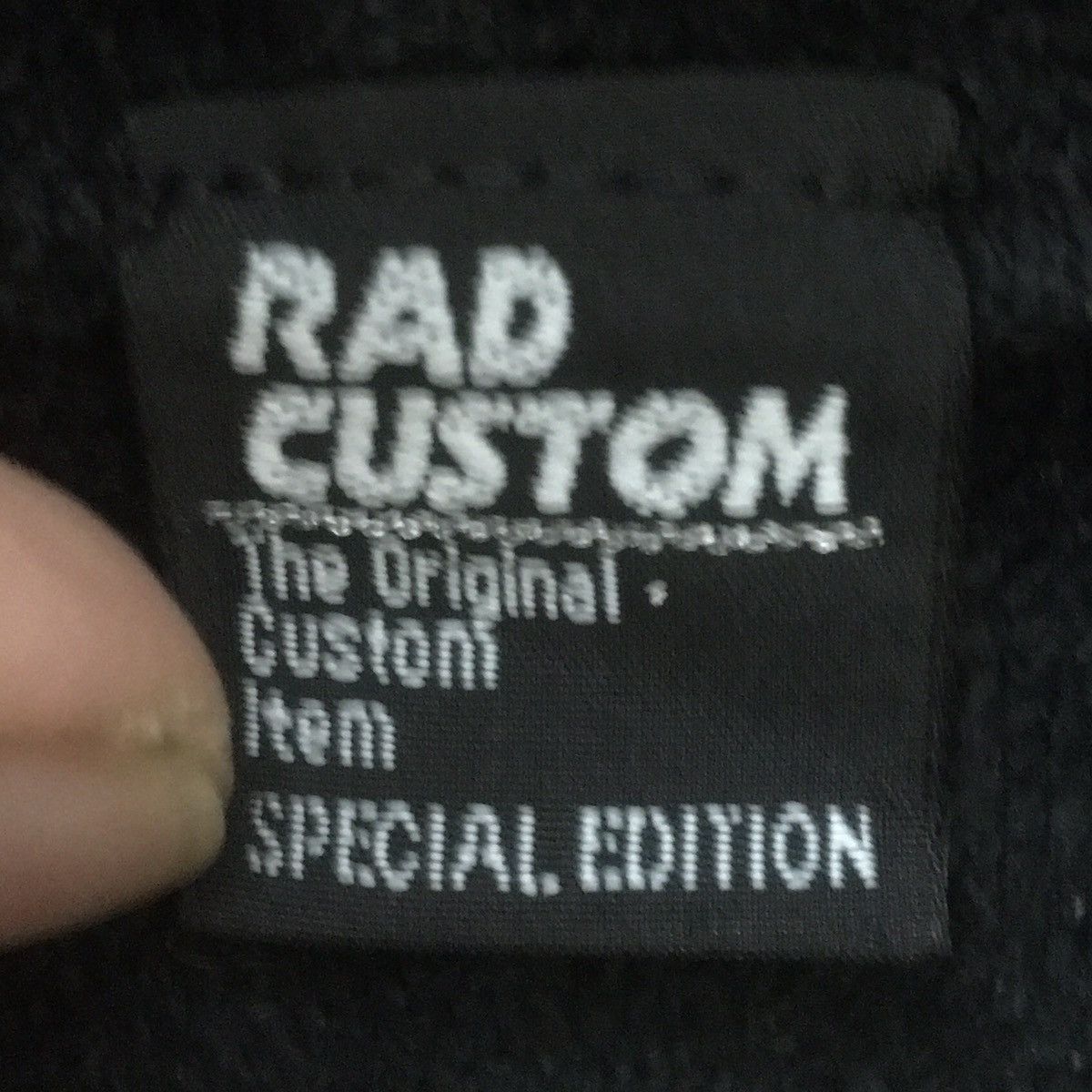 Band Tees × Vintage Vintage Special Edition Rad Custom Hoodie Rock Star Size US XS / EU 42 / 0 - 11 Thumbnail
