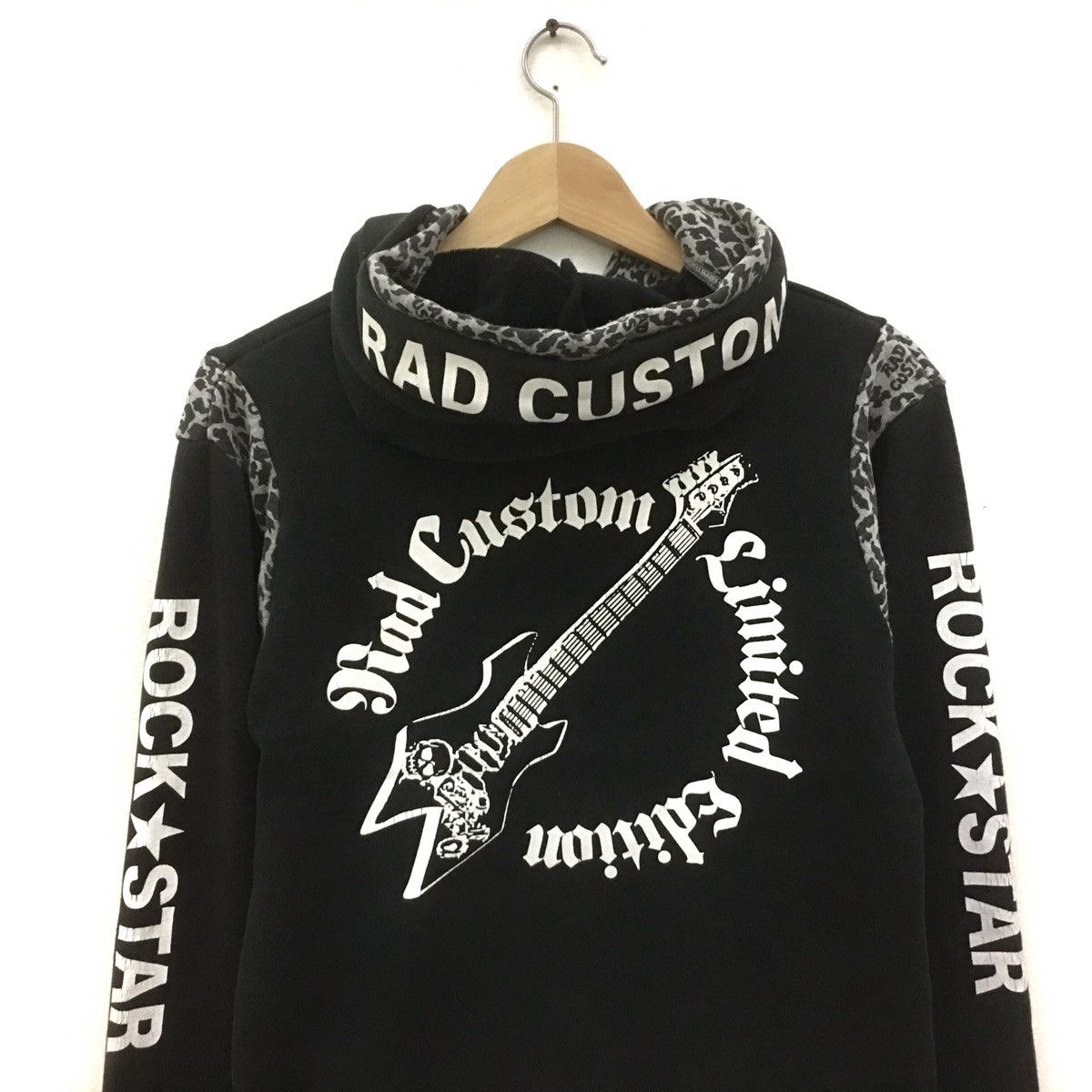 Band Tees × Vintage Vintage Special Edition Rad Custom Hoodie Rock Star Size US XS / EU 42 / 0 - 5 Thumbnail