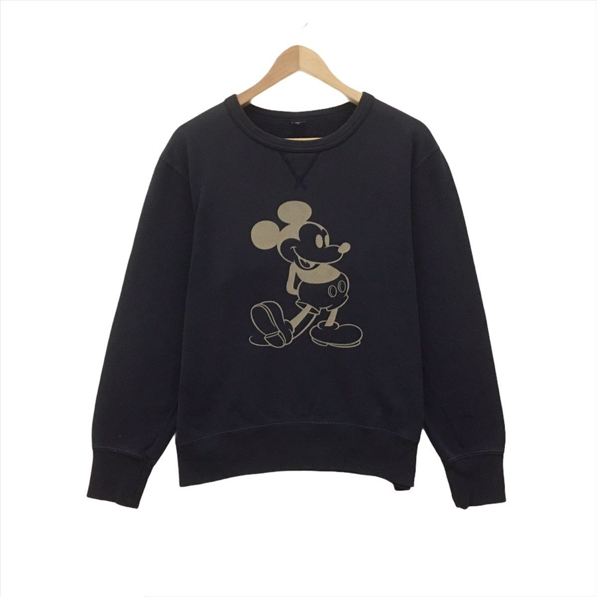 Disney × Mickey Mouse × Vintage Vintage Disney Cartoon Mickey Mouse Sweatshirt Size US S / EU 44-46 / 1 - 1 Thumbnail