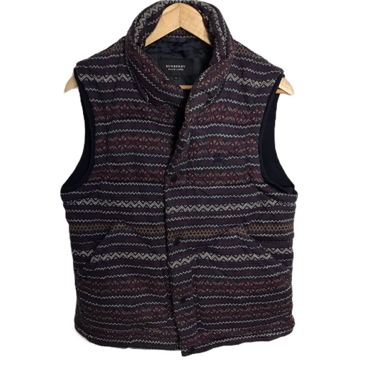 Burberry Burberry black label art design down vest jacket Size US M / EU 48-50 / 2 - 1 Thumbnail