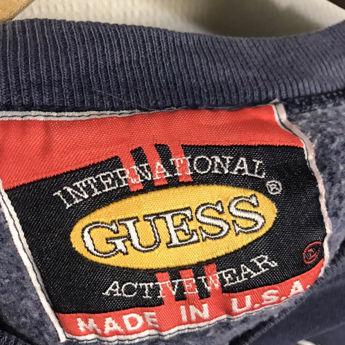 Georges Marciano × Guess Vintage 1996 guess sweatshirt large size made in usa Size US L / EU 52-54 / 3 - 3 Thumbnail