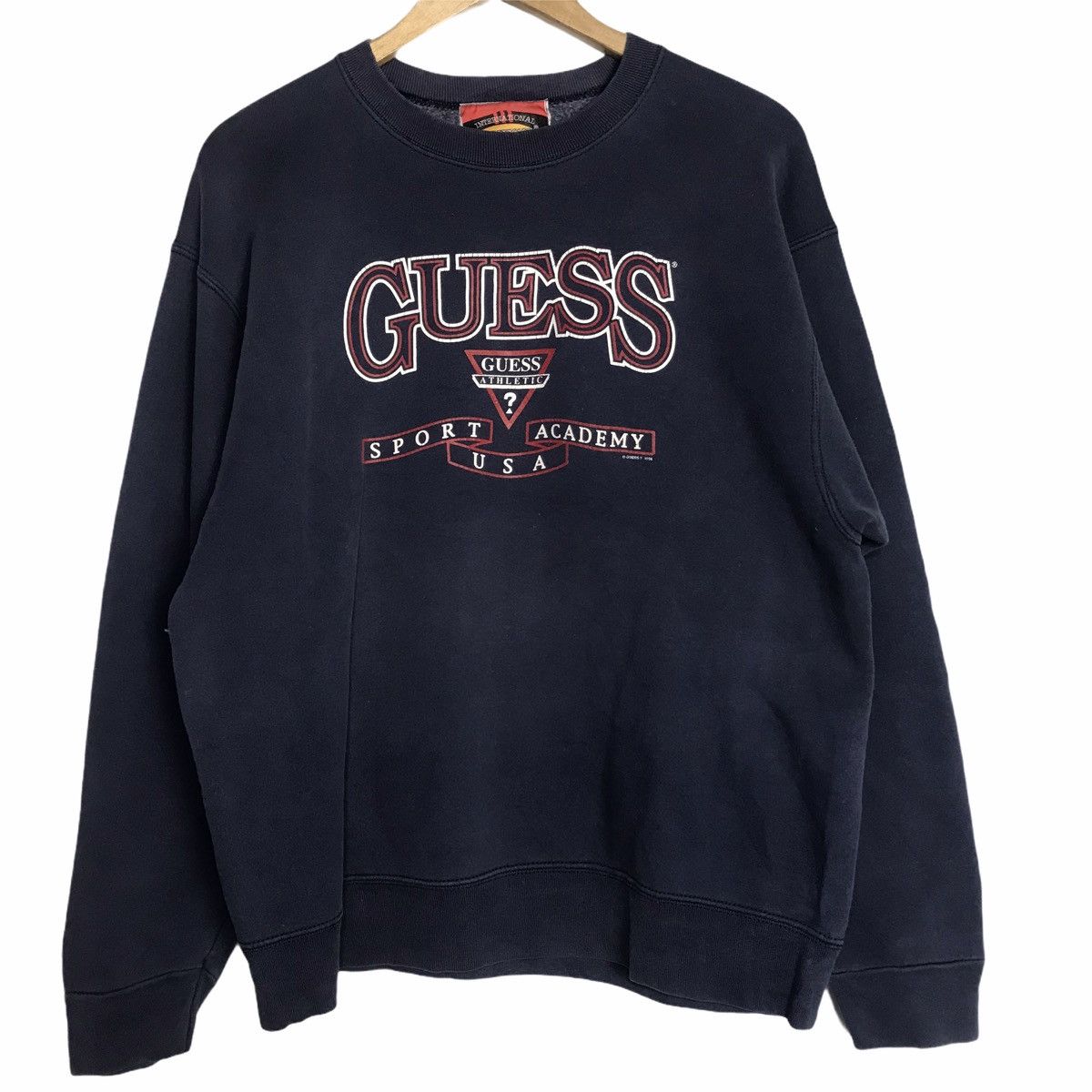 Georges Marciano × Guess Vintage 1996 guess sweatshirt large size made in usa Size US L / EU 52-54 / 3 - 1 Thumbnail