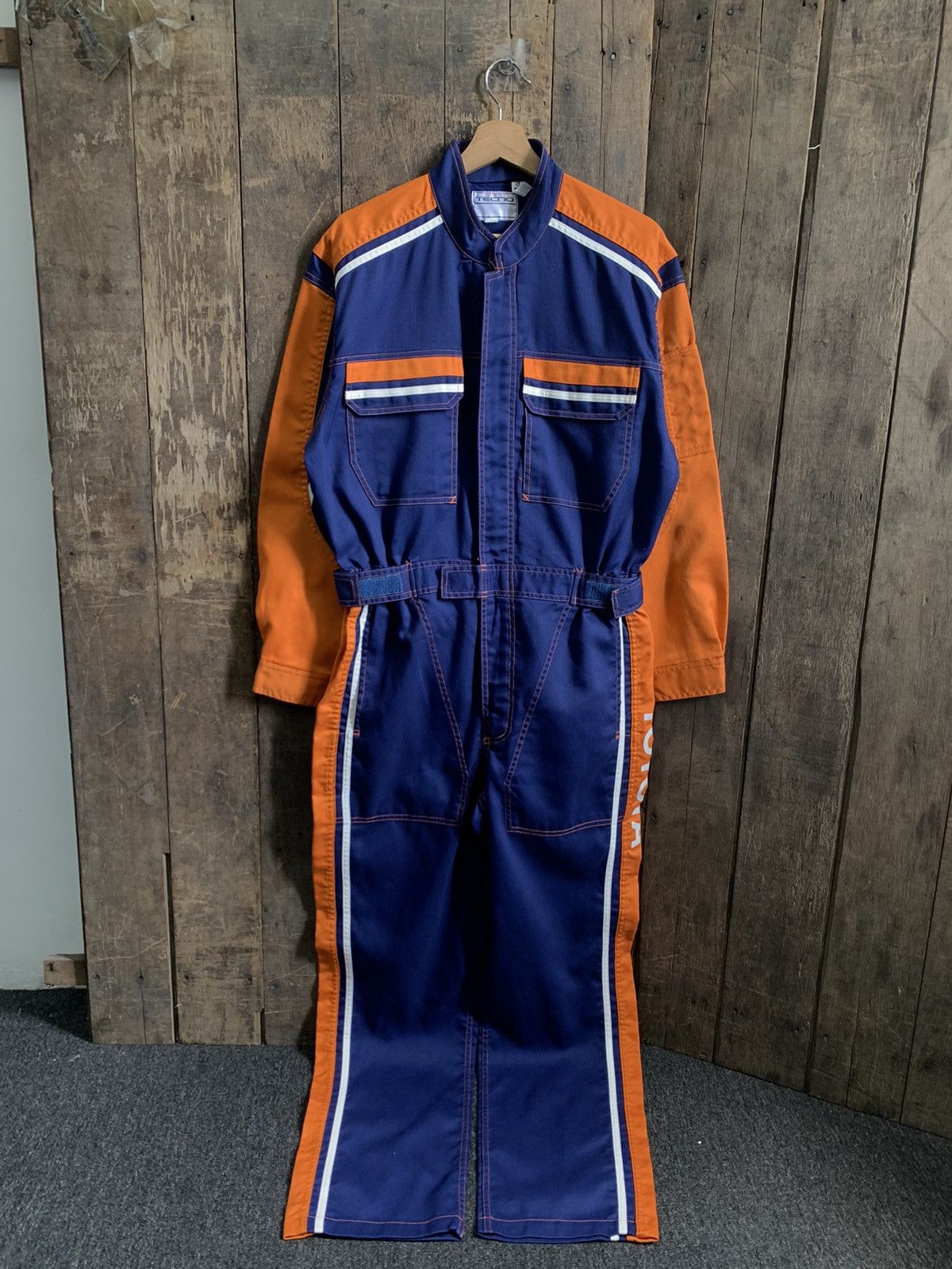 Japanese Brand × Sports Specialties Vintage Toyota Tecno Vista Coverall Size US 33 - 14 Thumbnail
