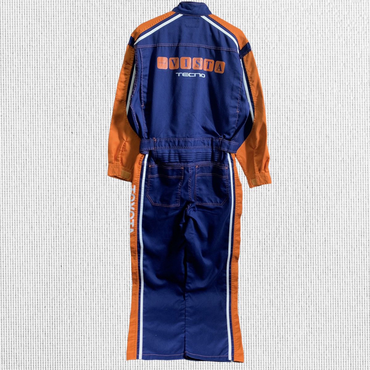Japanese Brand × Sports Specialties Vintage Toyota Tecno Vista Coverall Size US 33 - 1 Thumbnail