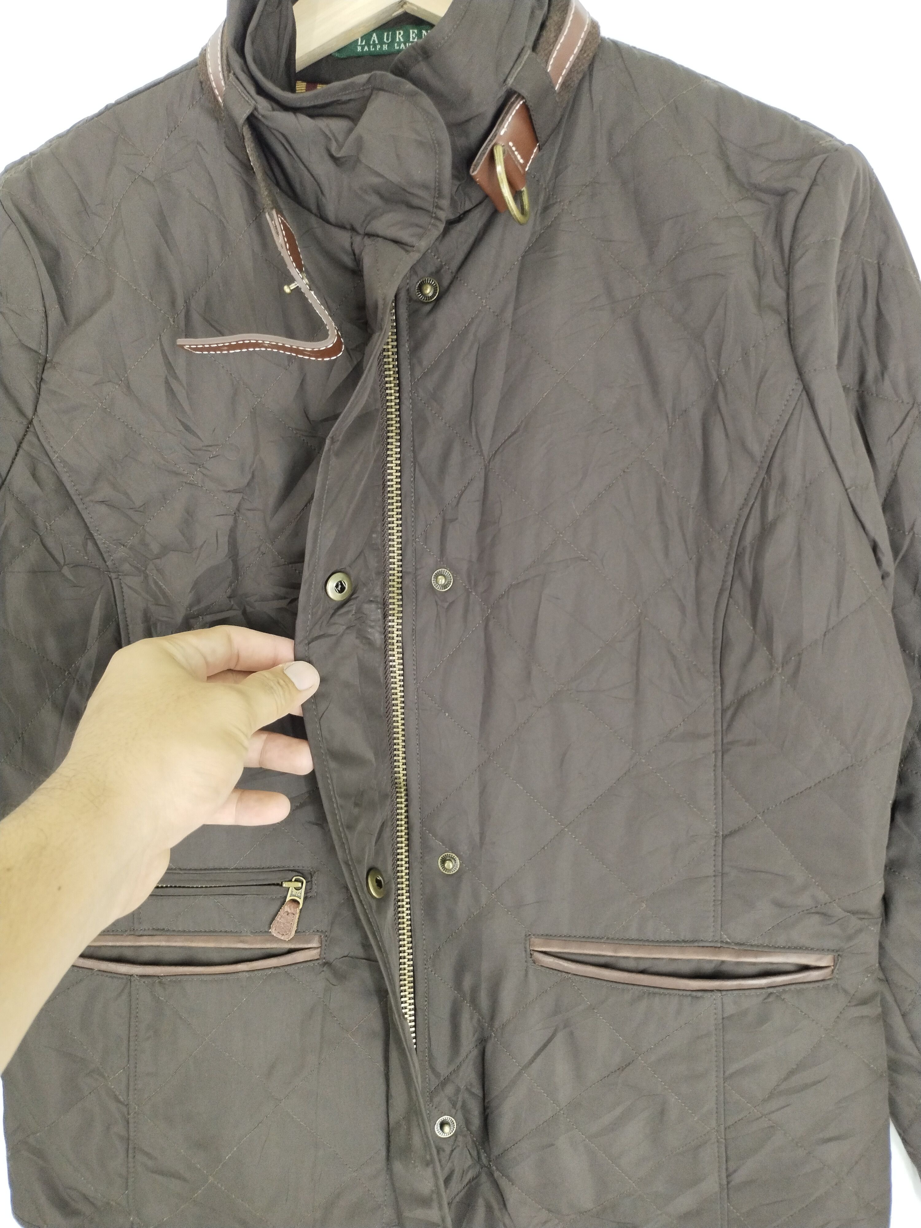 Ralph Lauren VTG Lauren by Ralph Lauren Quilted Equestrian Barn Jacket Size US S / EU 44-46 / 1 - 13 Thumbnail