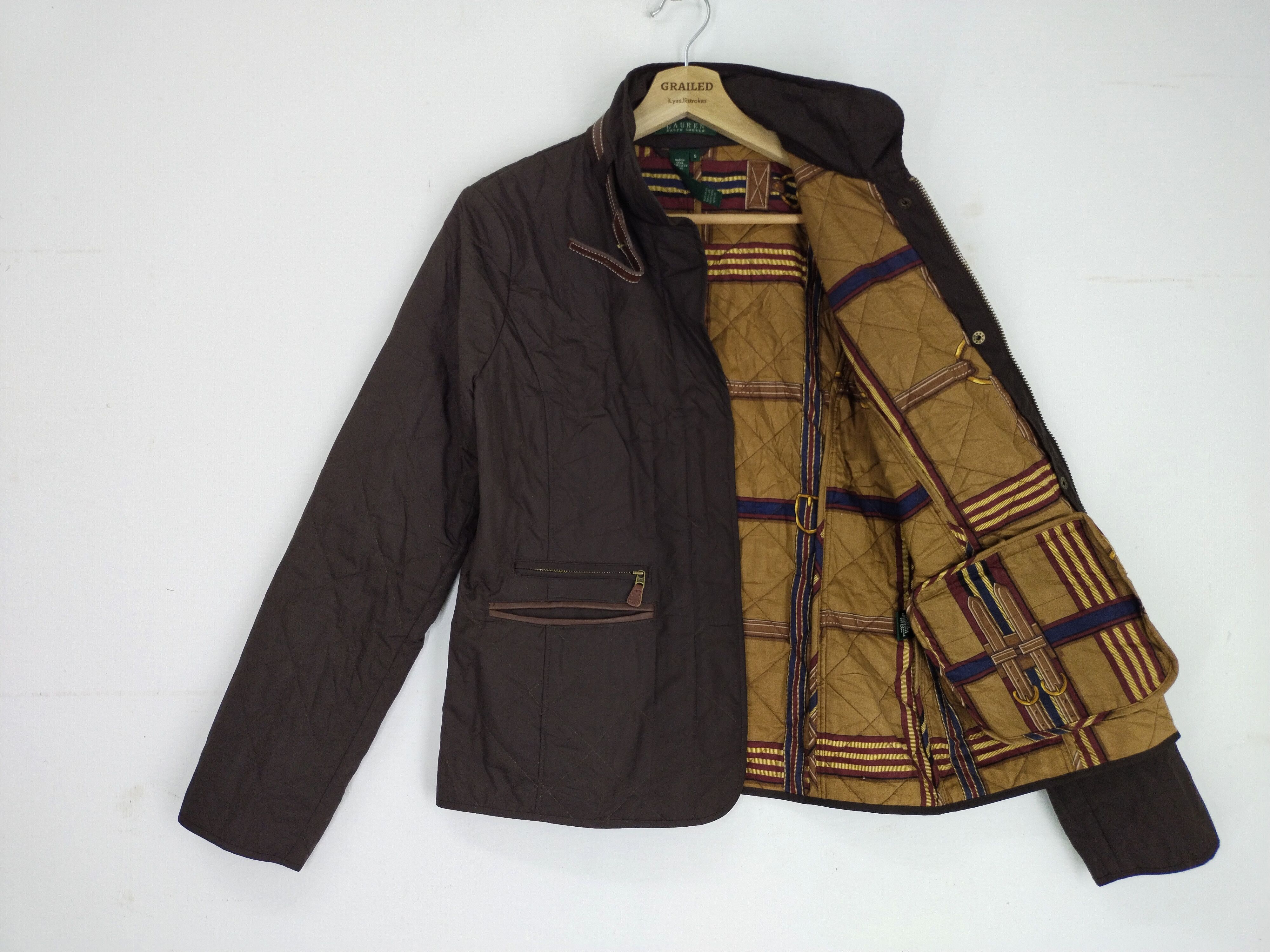 Ralph Lauren VTG Lauren by Ralph Lauren Quilted Equestrian Barn Jacket Size US S / EU 44-46 / 1 - 1 Thumbnail