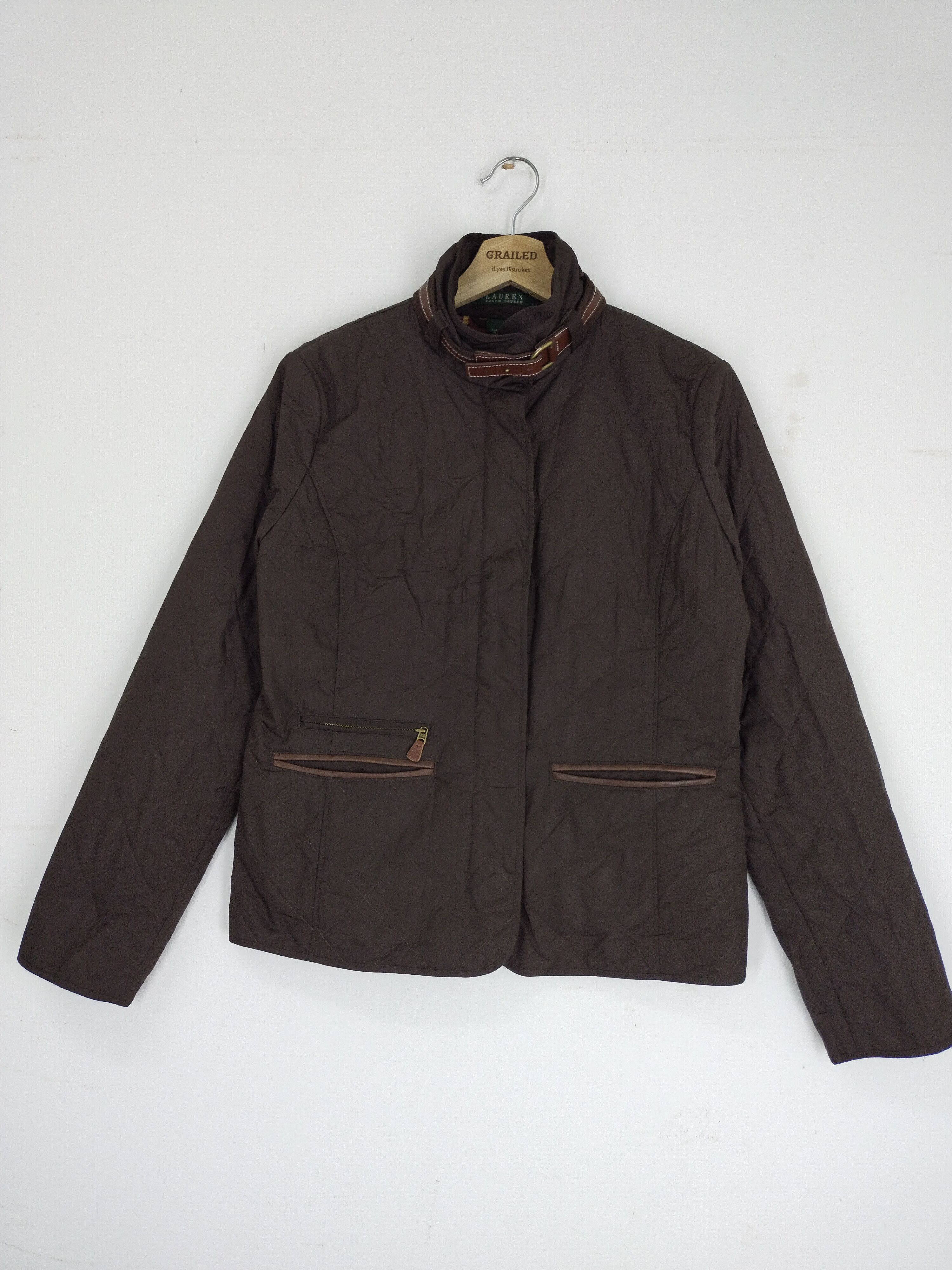 Ralph Lauren VTG Lauren by Ralph Lauren Quilted Equestrian Barn Jacket Size US S / EU 44-46 / 1 - 3 Thumbnail