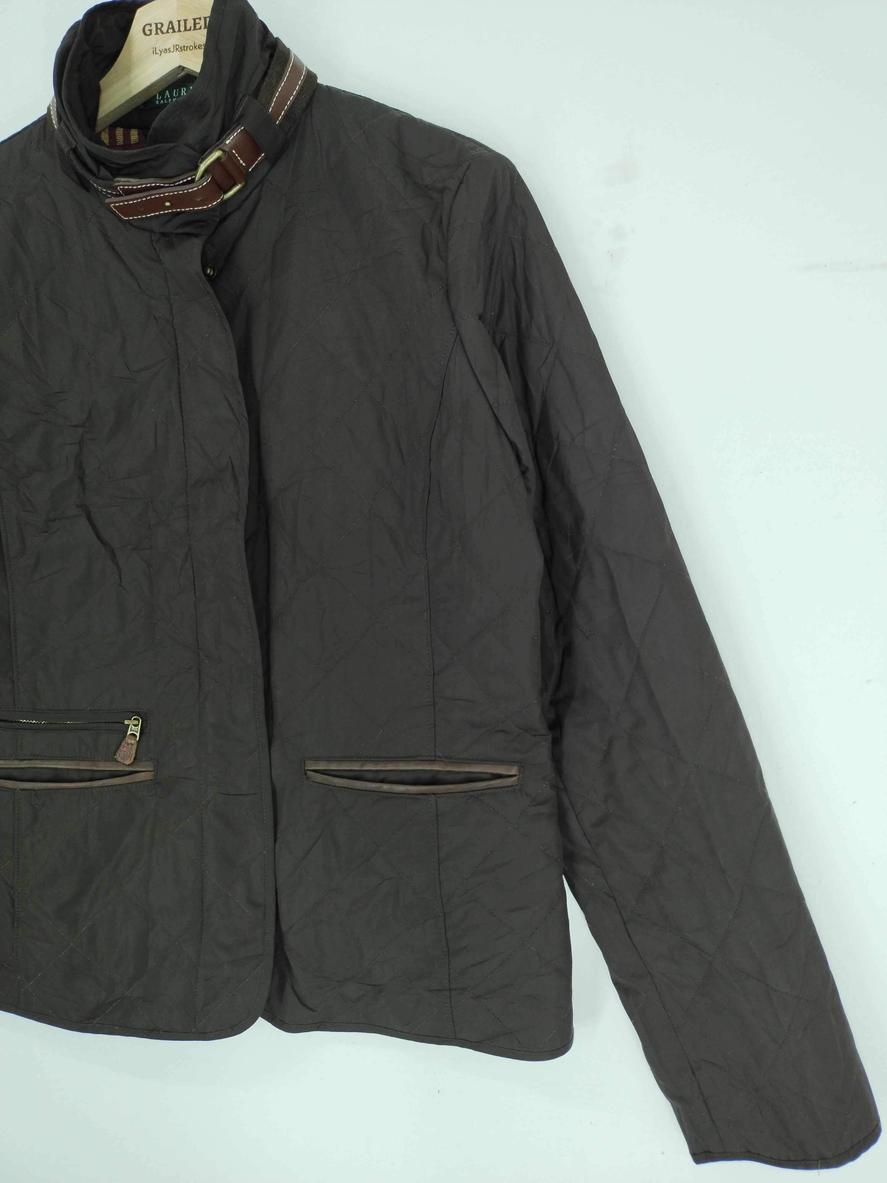 Ralph Lauren VTG Lauren by Ralph Lauren Quilted Equestrian Barn Jacket Size US S / EU 44-46 / 1 - 8 Thumbnail