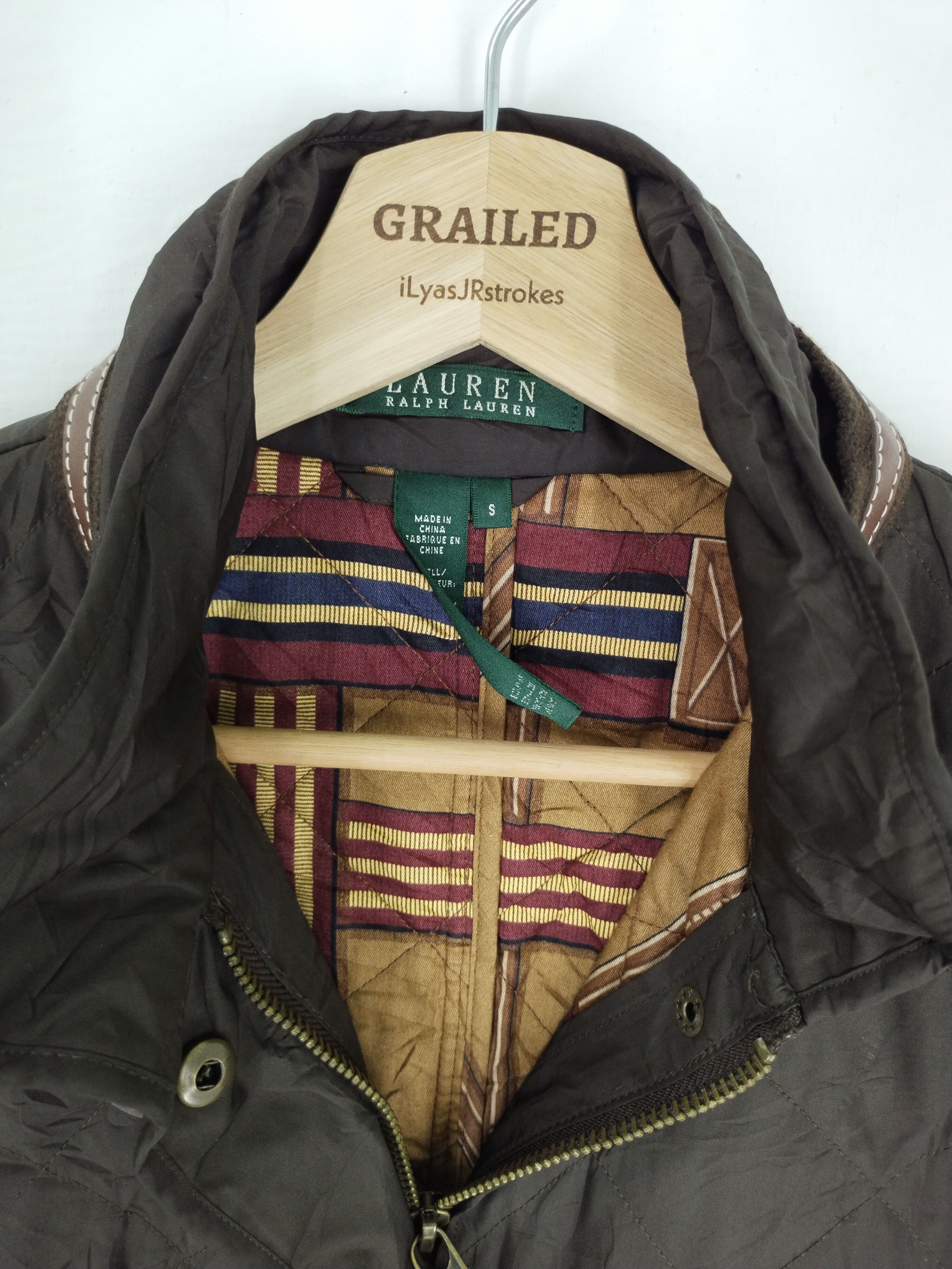 Ralph Lauren VTG Lauren by Ralph Lauren Quilted Equestrian Barn Jacket Size US S / EU 44-46 / 1 - 20 Thumbnail