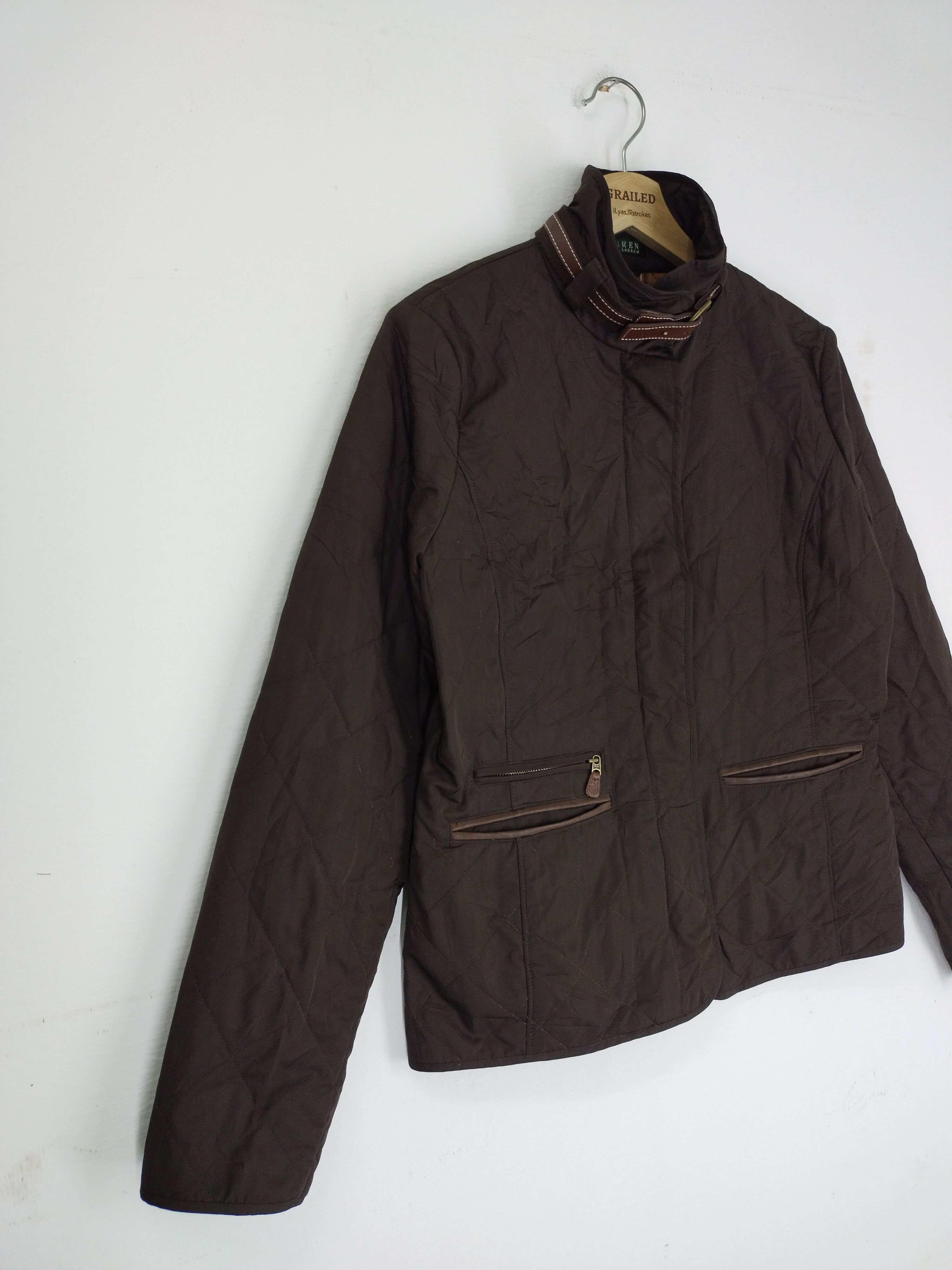 Ralph Lauren VTG Lauren by Ralph Lauren Quilted Equestrian Barn Jacket Size US S / EU 44-46 / 1 - 7 Thumbnail