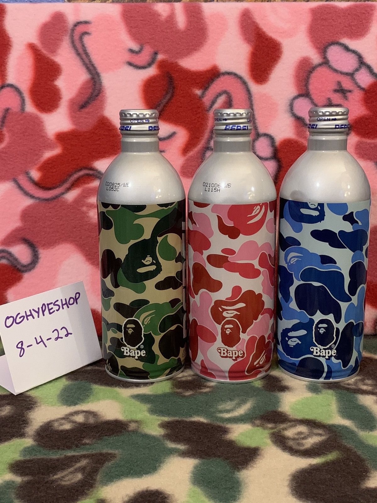 Bape × Pepsi 3 Bape Pepsi Cans 2001 Size ONE SIZE - 2 Thumbnail