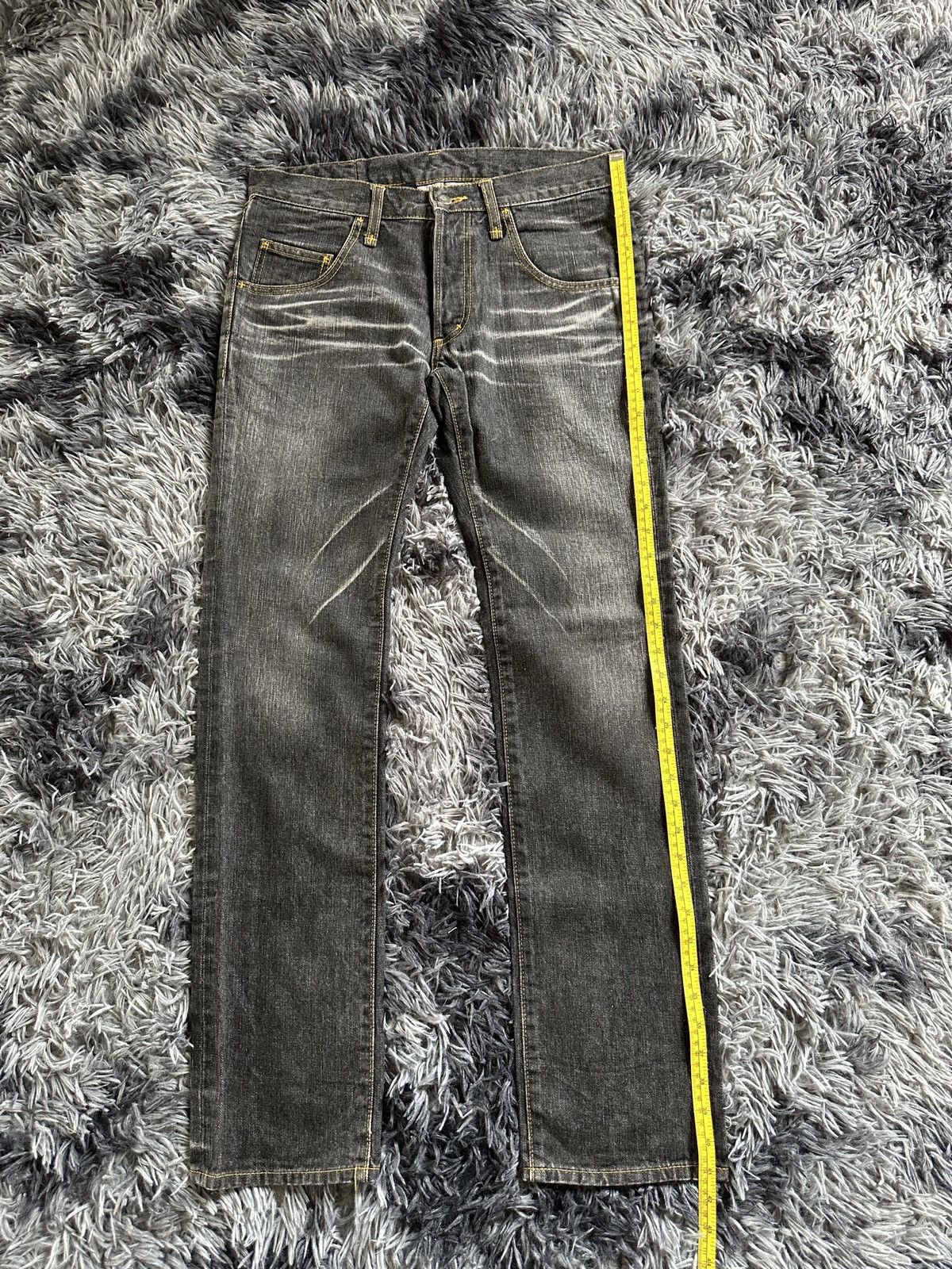 RUDE GALLERY Size 33/40.5 - 00's Rude Gallery distressed jeans Size US 33 - 10 Thumbnail