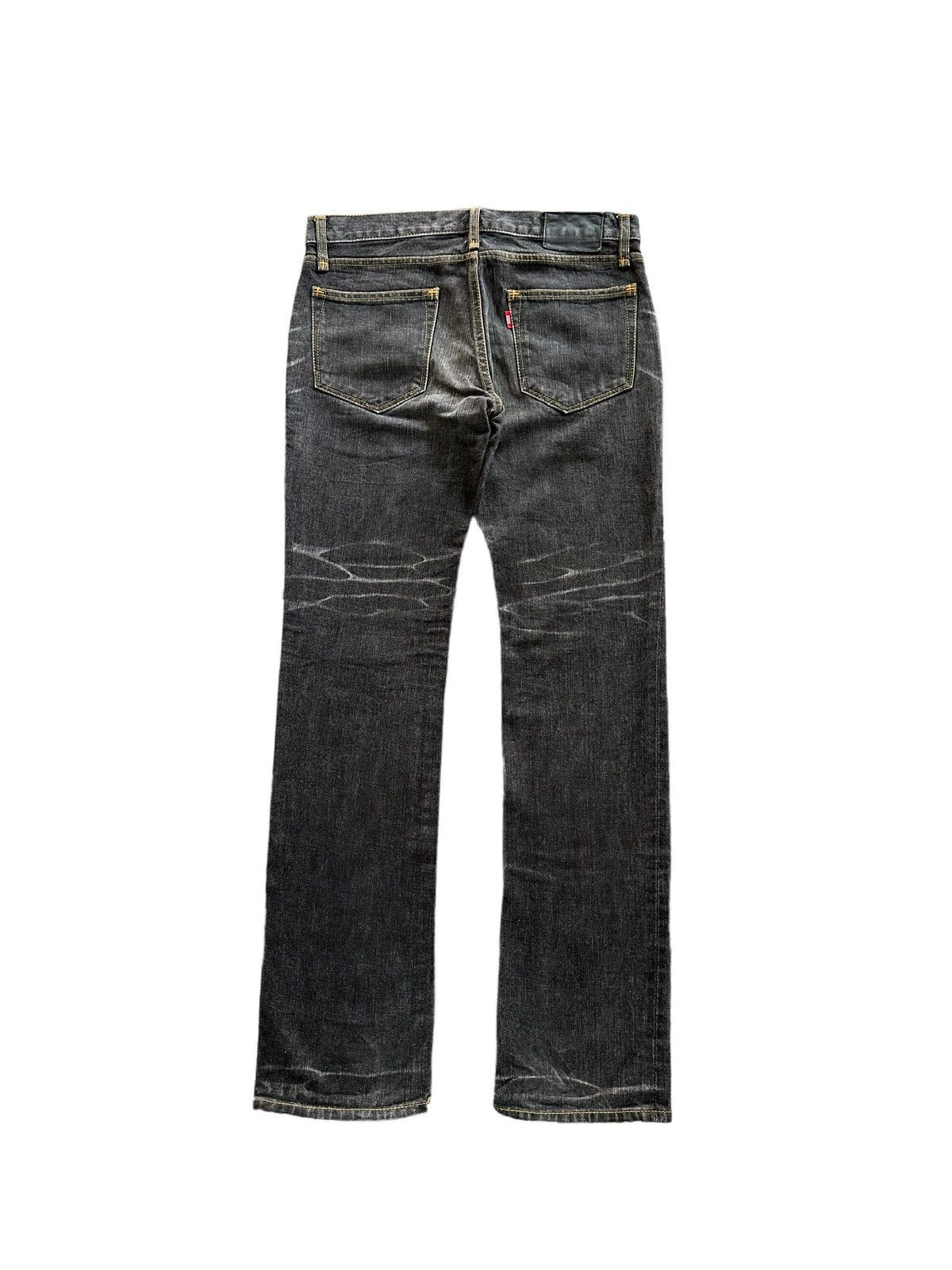 RUDE GALLERY Size 33/40.5 - 00's Rude Gallery distressed jeans Size US 33 - 6 Thumbnail