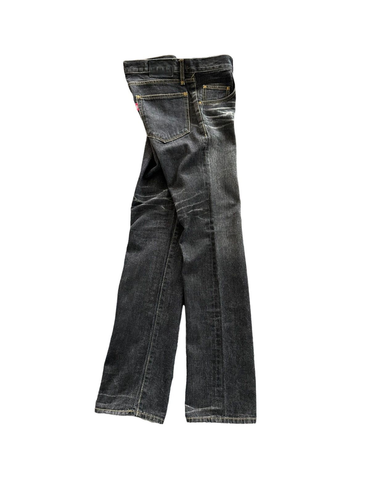 RUDE GALLERY Size 33/40.5 - 00's Rude Gallery distressed jeans Size US 33 - 8 Thumbnail